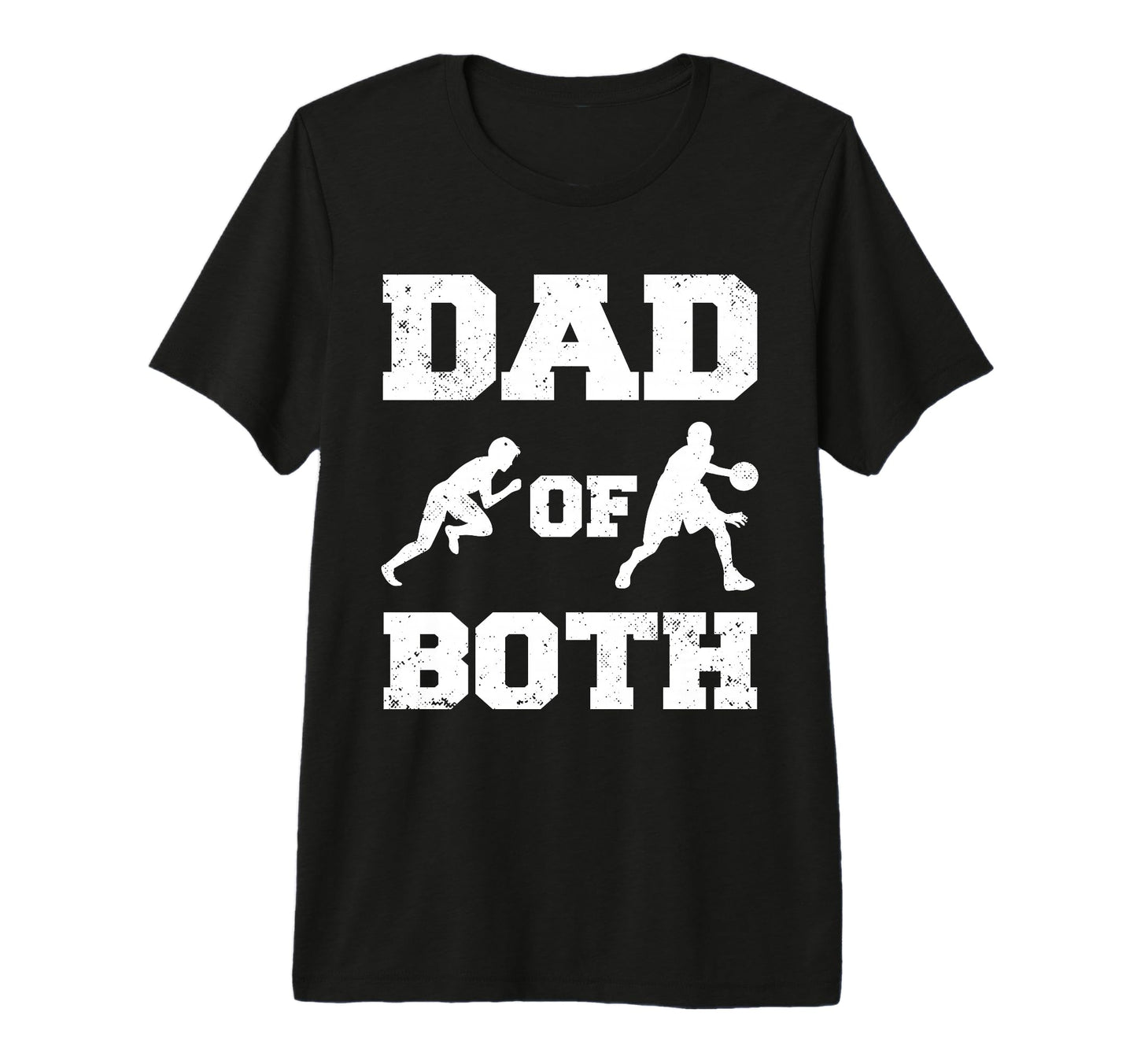 Mens Dad Both Funny Track And Field T-Shirt - Graphic Print Unisex - T-Shirt, Sweatshirt, Hoodie