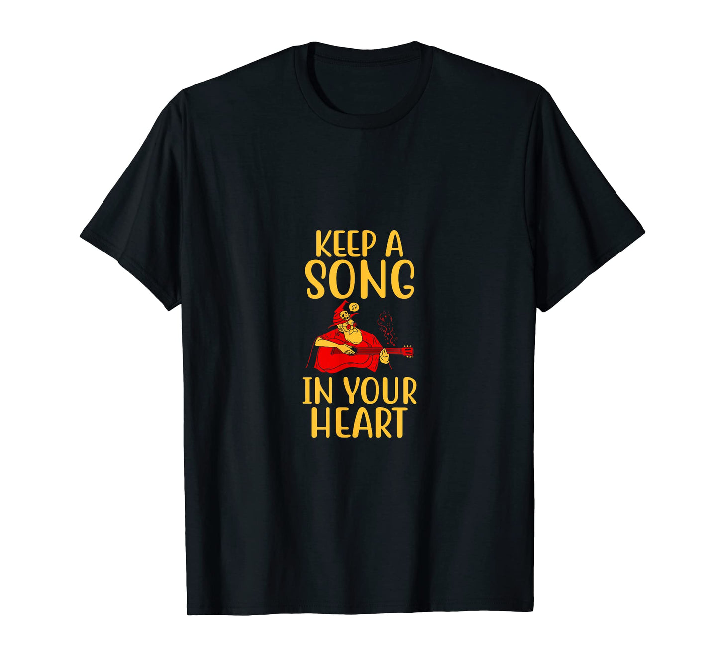 Keep Song Your Heart Music Lover T-Shirt - Custom Art Print Men Women - T-Shirt, Sweatshirt, Hoodie