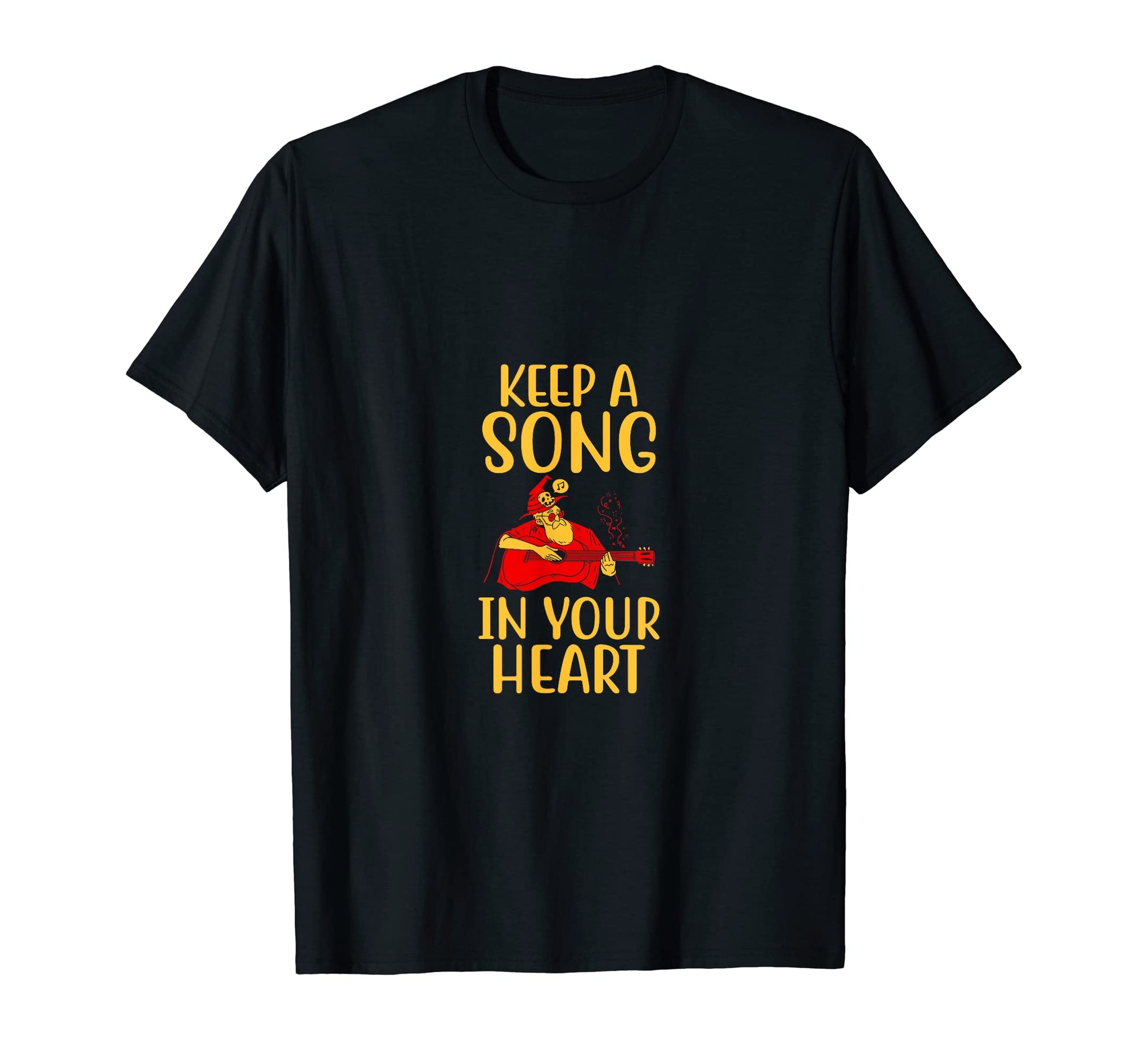 Keep Song Your Heart Music Lover T-Shirt - Custom Art Print Men Women - T-Shirt, Sweatshirt, Hoodie