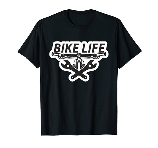 Bike Life T-Shirt - Aesthetic Graphic for Adults - T-Shirt, Sweatshirt, Hoodie