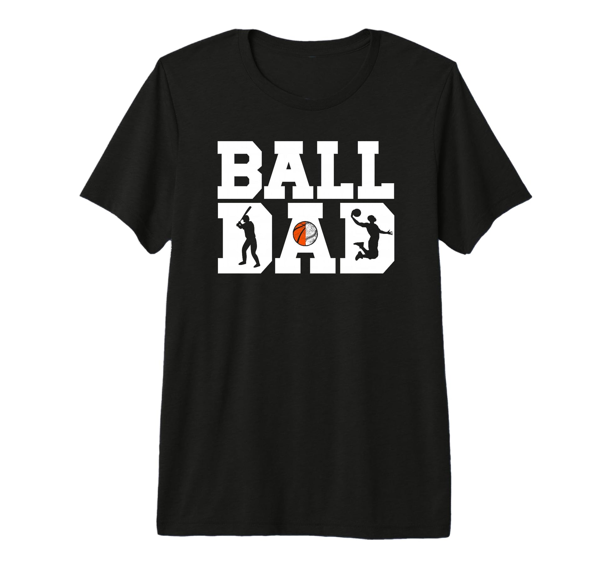 Mens Ball Dad Proud Baseball T-Shirt - Fun Novelty Design Unisex - T-Shirt, Sweatshirt, Hoodie