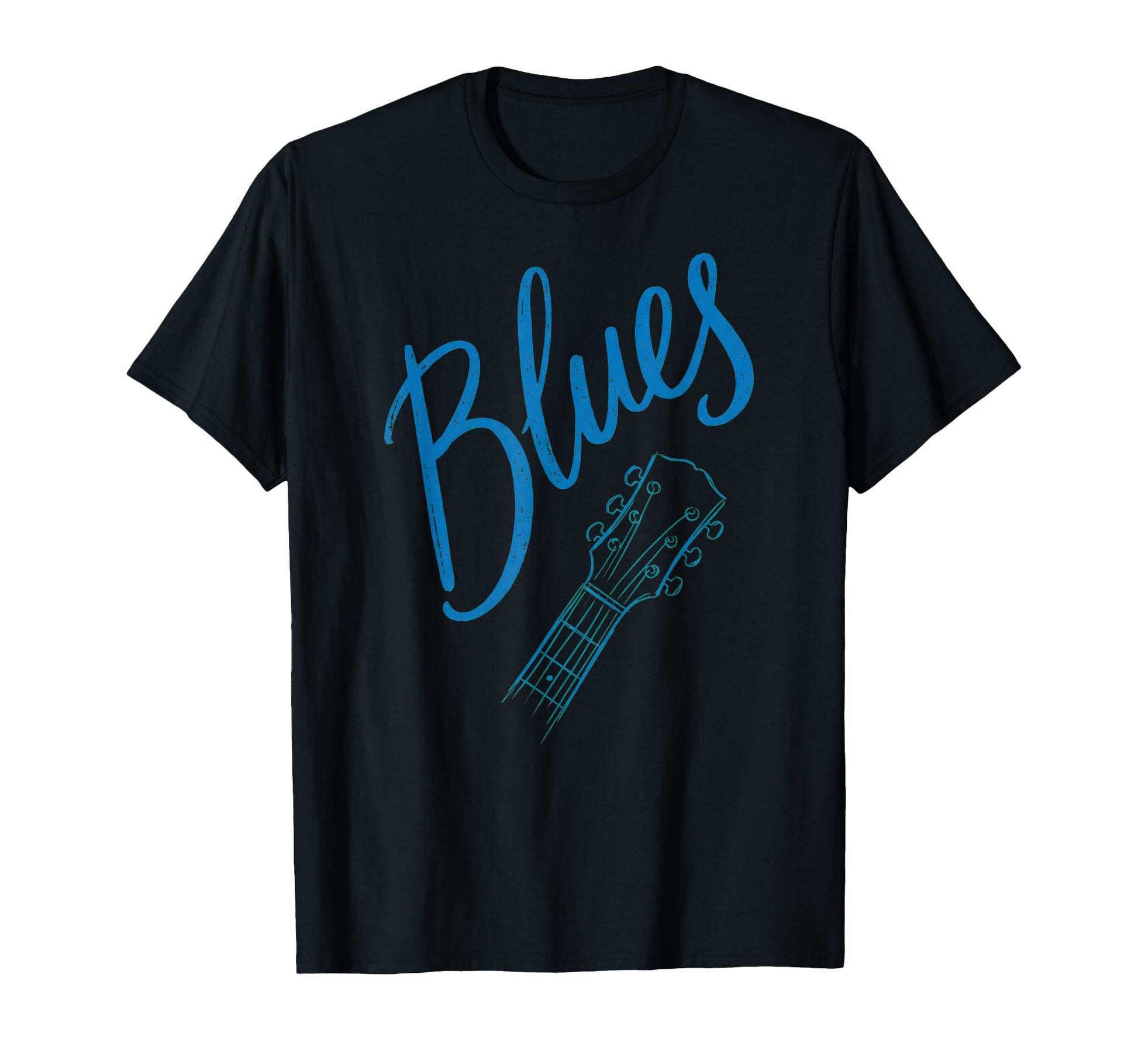 Blues Music Blues Guitar T-Shirt - Unique Graphic for Adults - T-Shirt, Sweatshirt, Hoodie