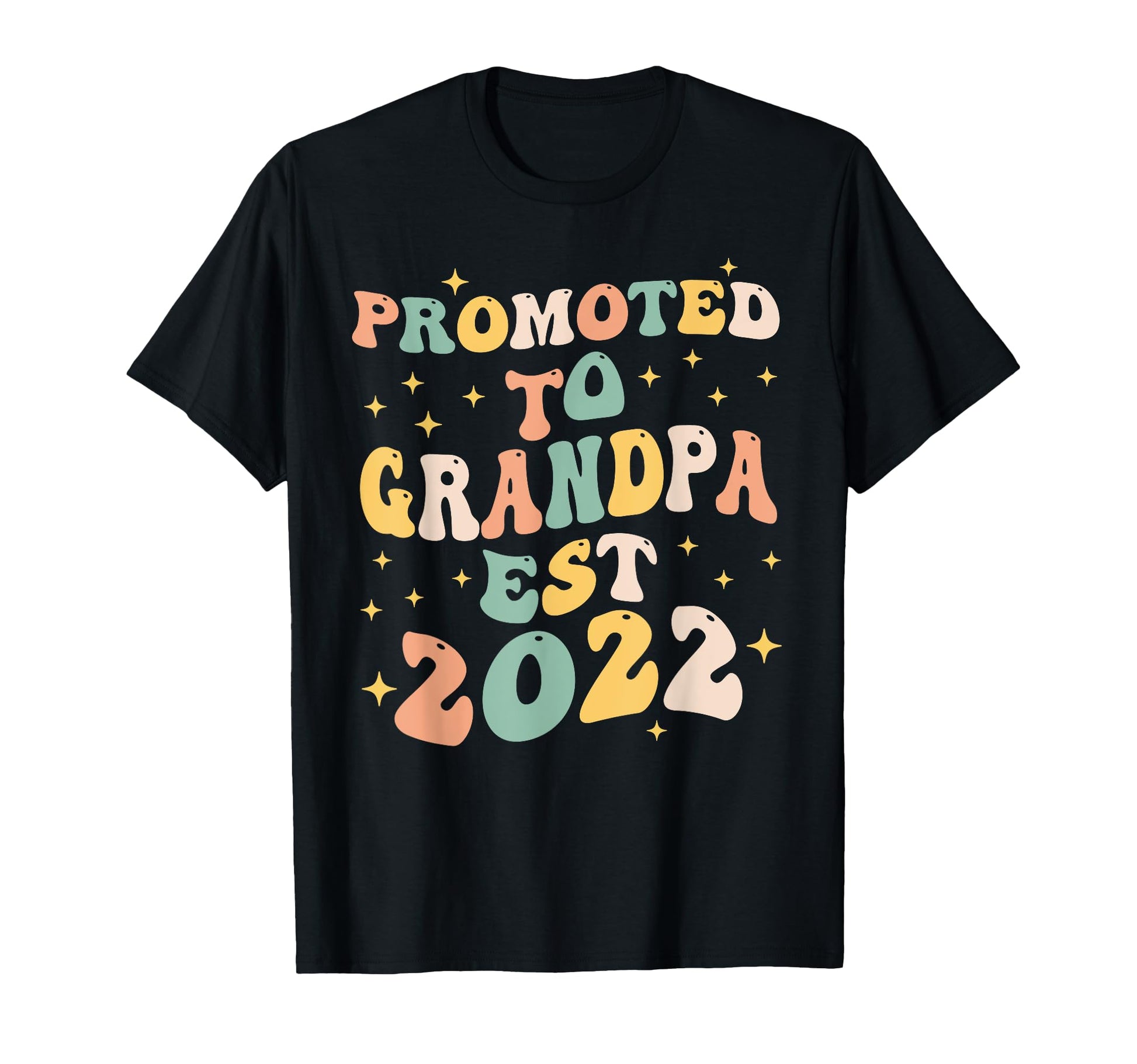 Promoted To Grandpa Est 2024 Grandpa Dad T-Shirt - Trendy Graphic Men Women - T-Shirt, Sweatshirt, Hoodie