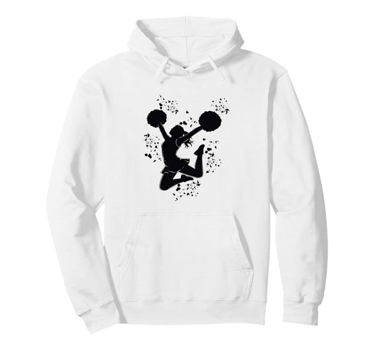 Cheerleader Cheer Mom Love Hoodie - Casual Everyday Wear Unisex - T-Shirt, Sweatshirt, Hoodie