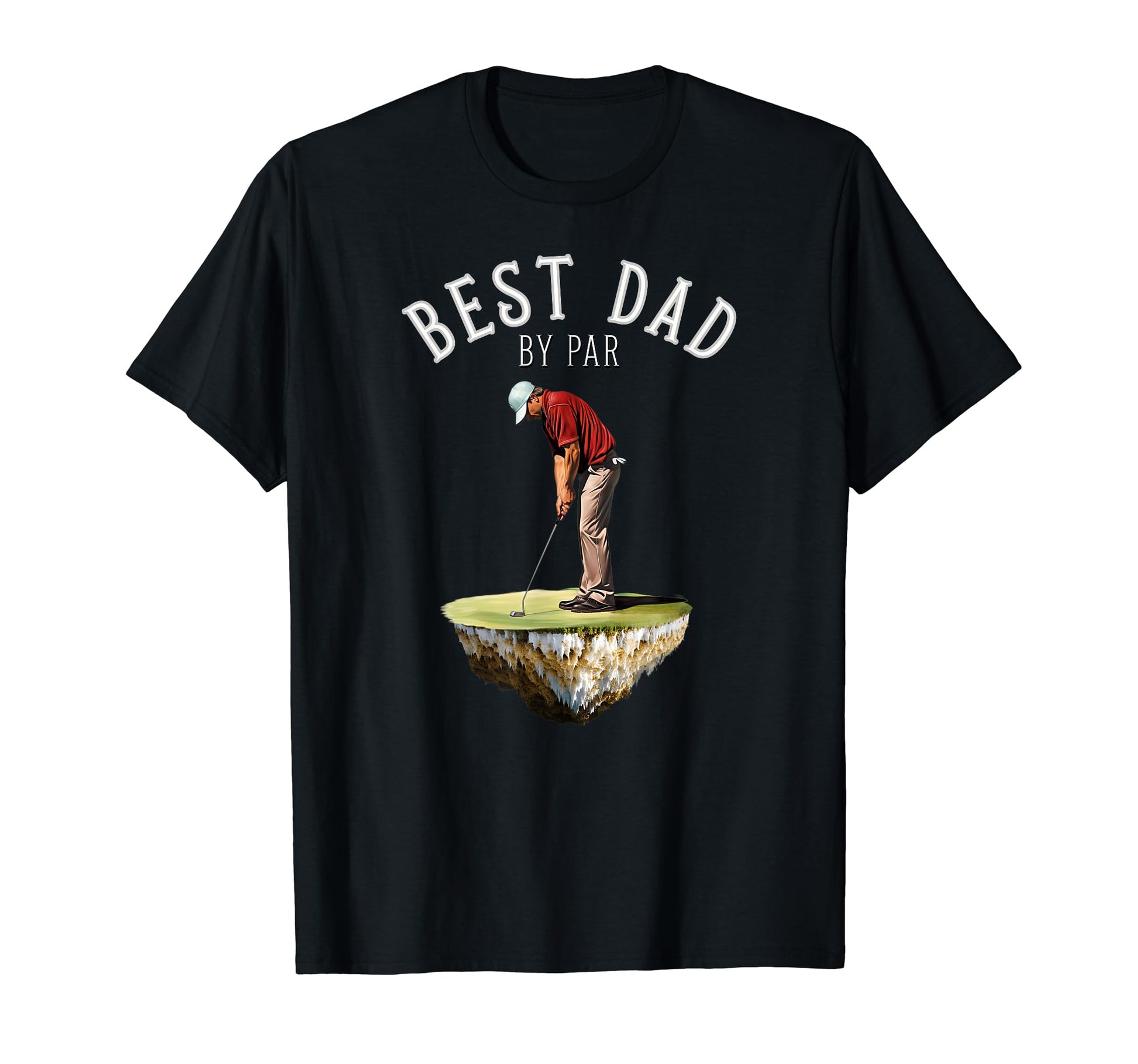 Funny Best Dad Par Golf Golfing T-Shirt - Minimalist Print Men Women - T-Shirt, Sweatshirt, Hoodie