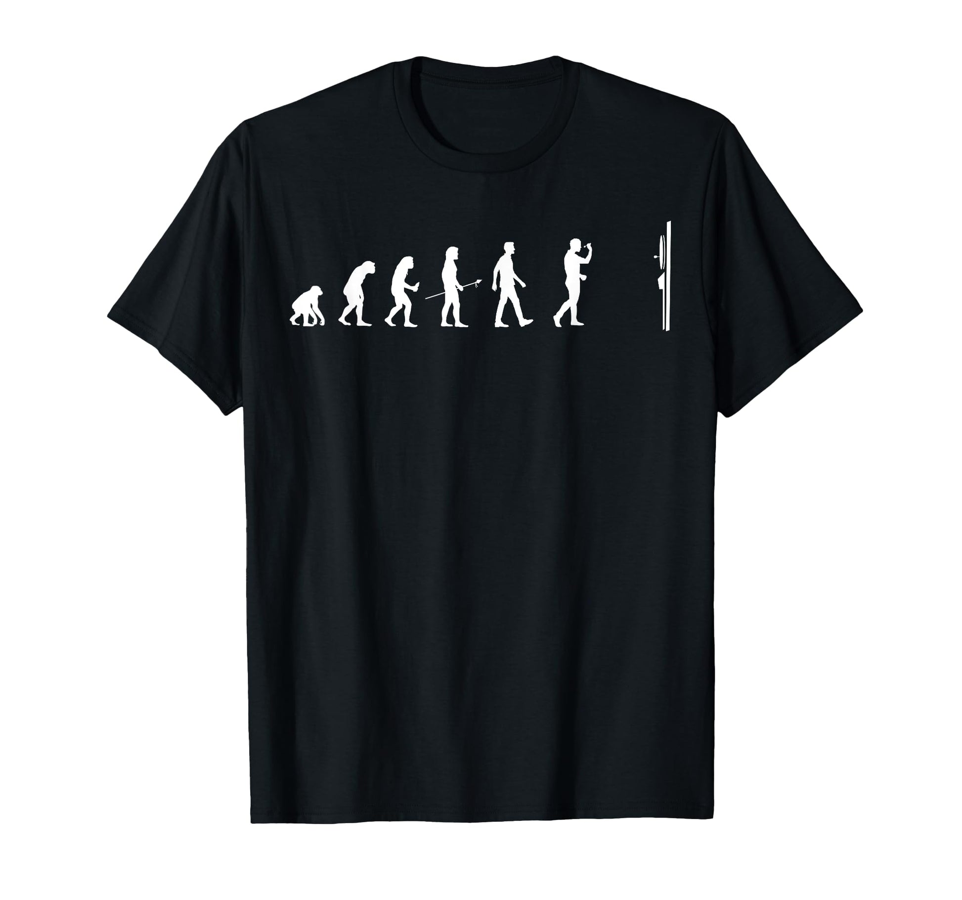 Mens Darts Evolution Dart Player T-Shirt - Unique Graphic Men Women - T-Shirt, Sweatshirt, Hoodie
