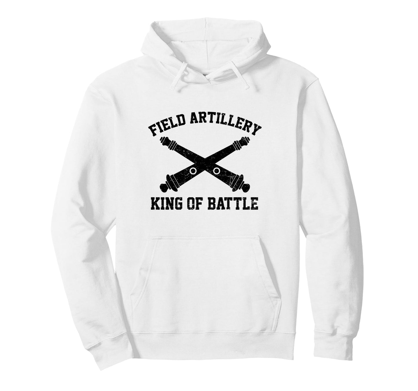 Proud Field Artillery King Battle Us Hoodie - Trendy Graphic for Adults - T-Shirt, Sweatshirt, Hoodie