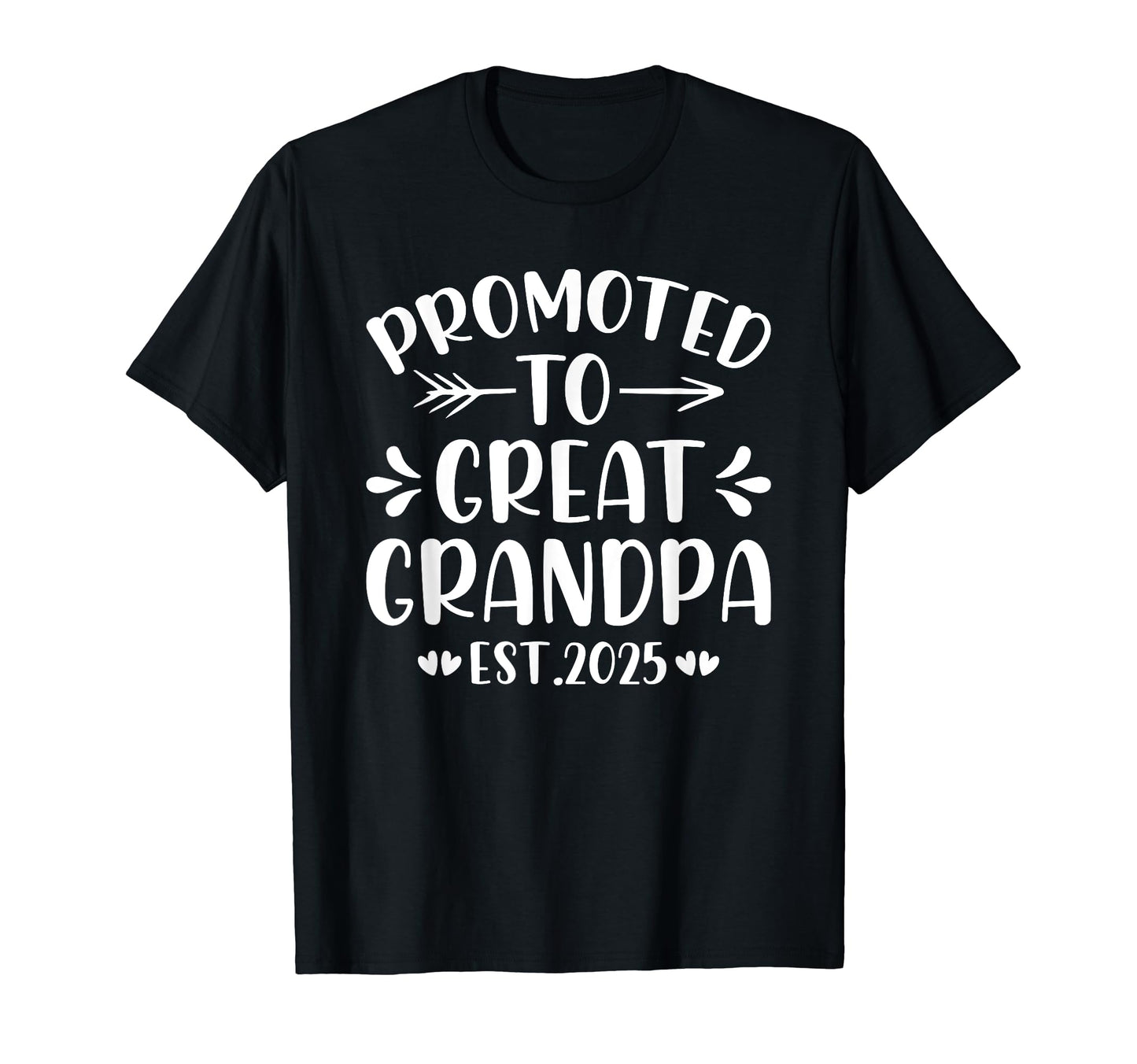 Promoted To Great Grandpa Again T-Shirt - Aesthetic Graphic for Adults - T-Shirt, Sweatshirt, Hoodie
