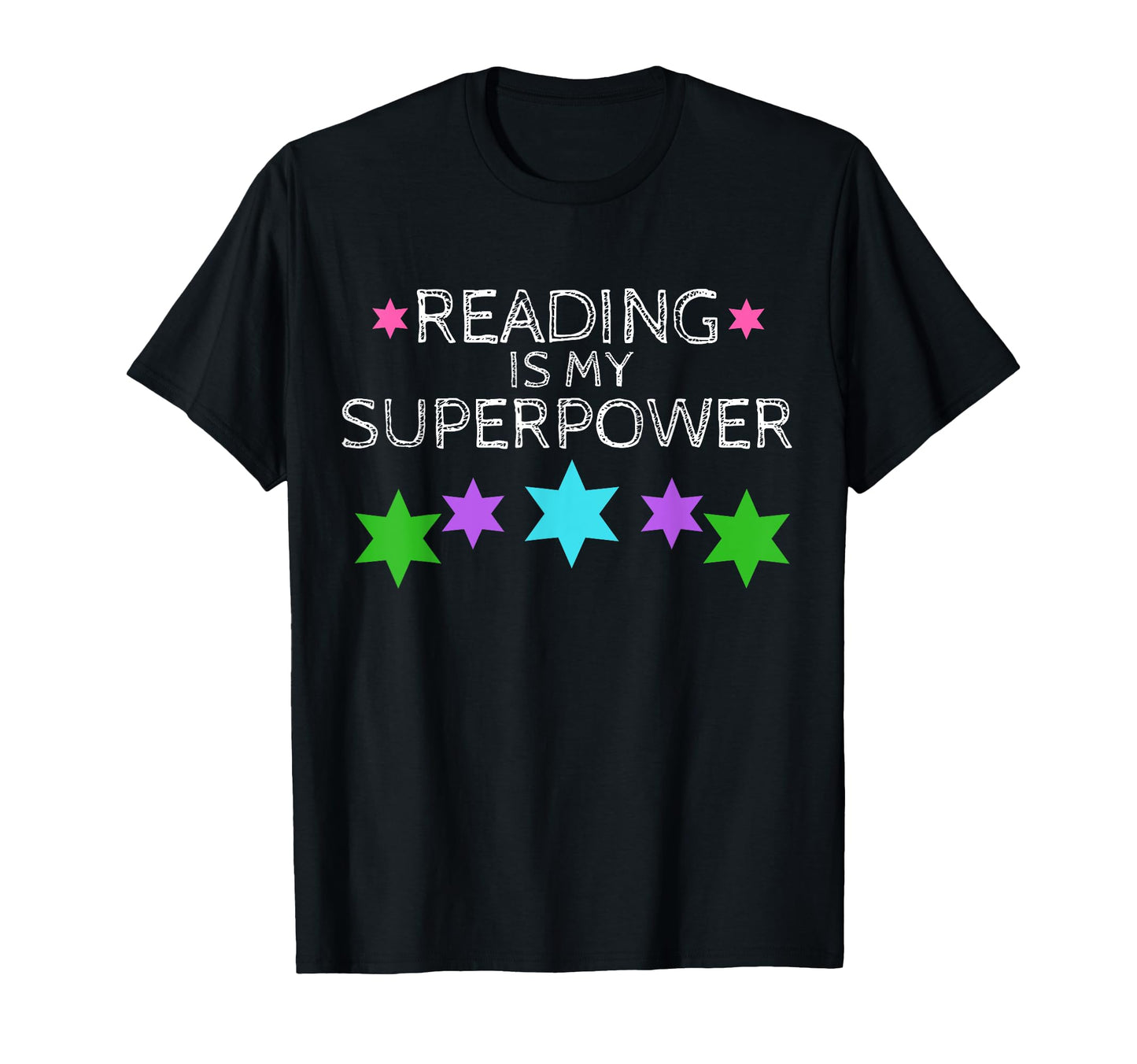 Reading Is My Superpower Book Lover Reader T-Shirt - Unique Graphic Unisex - T-Shirt, Sweatshirt, Hoodie