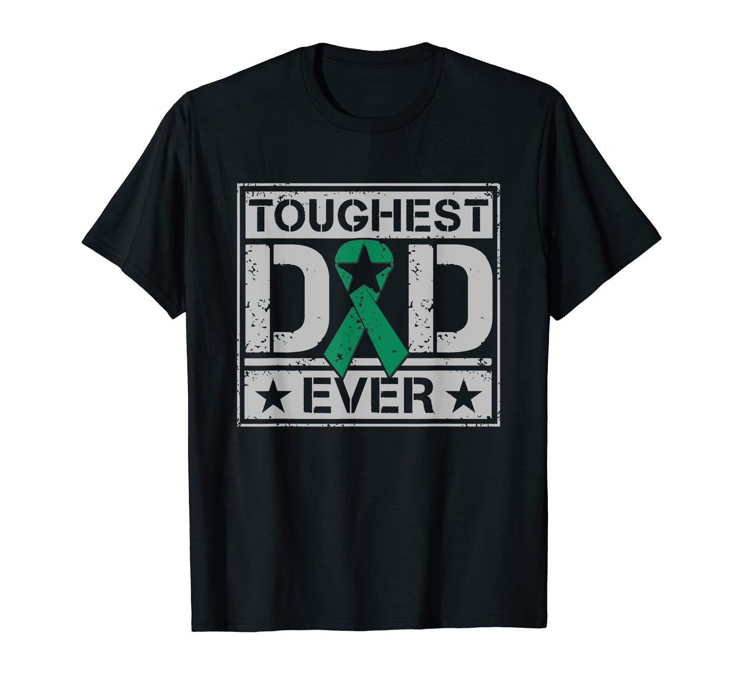 Toughest Dad Ever Military Liver T-Shirt - Minimalist Print Men Women - T-Shirt, Sweatshirt, Hoodie