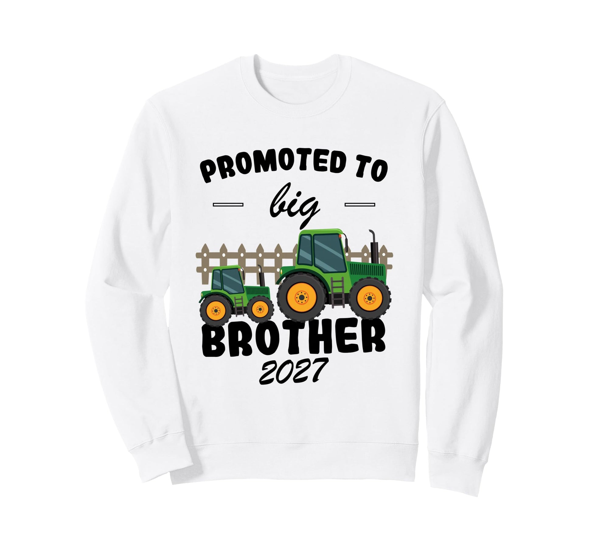 Promoted To Big Brother 2027 Sweatshirt - Custom Art Print Men Women - T-Shirt, Sweatshirt, Hoodie