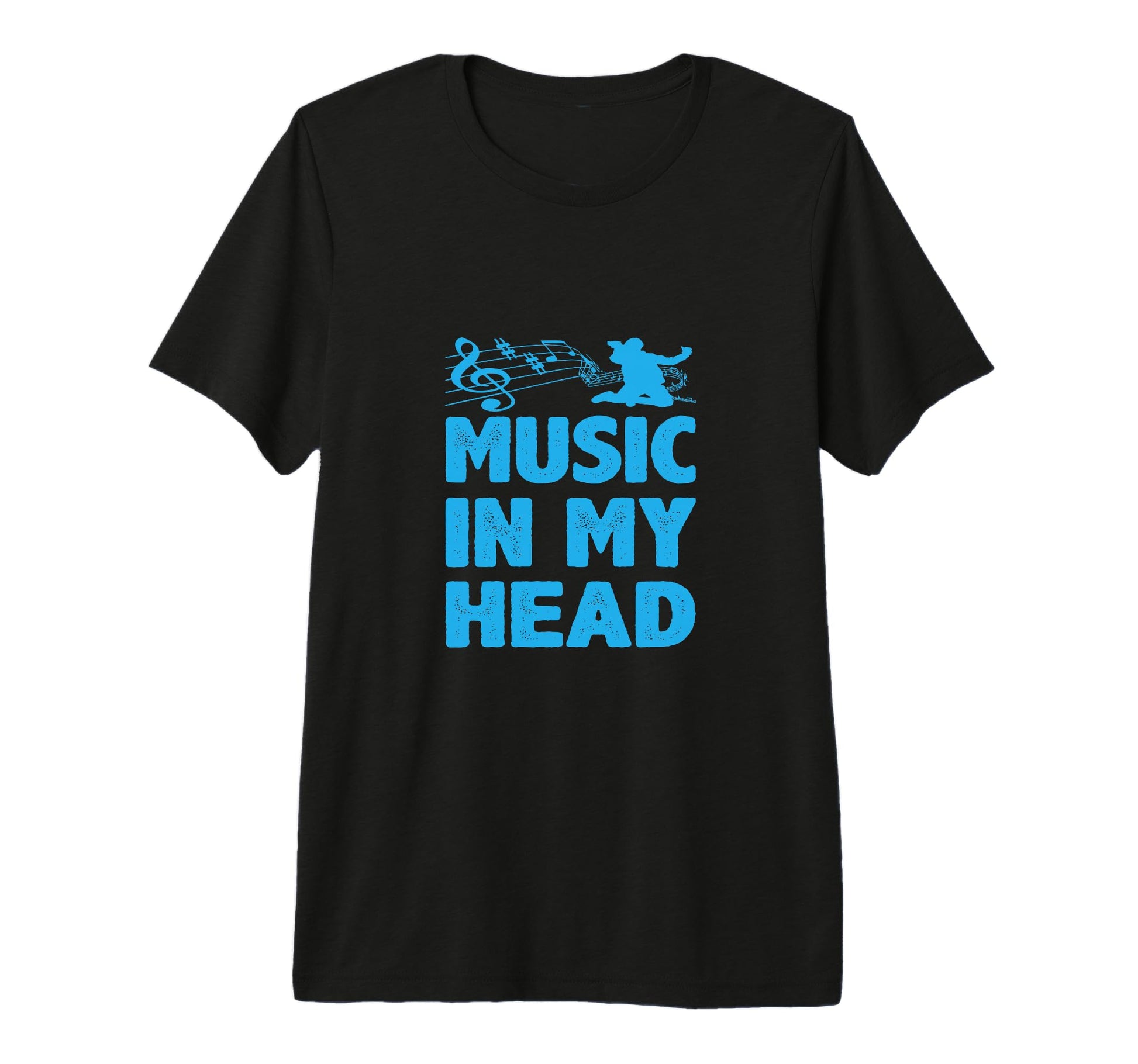Music My Head Music Lover Musician T-Shirt - Aesthetic Graphic Unisex - T-Shirt, Sweatshirt, Hoodie