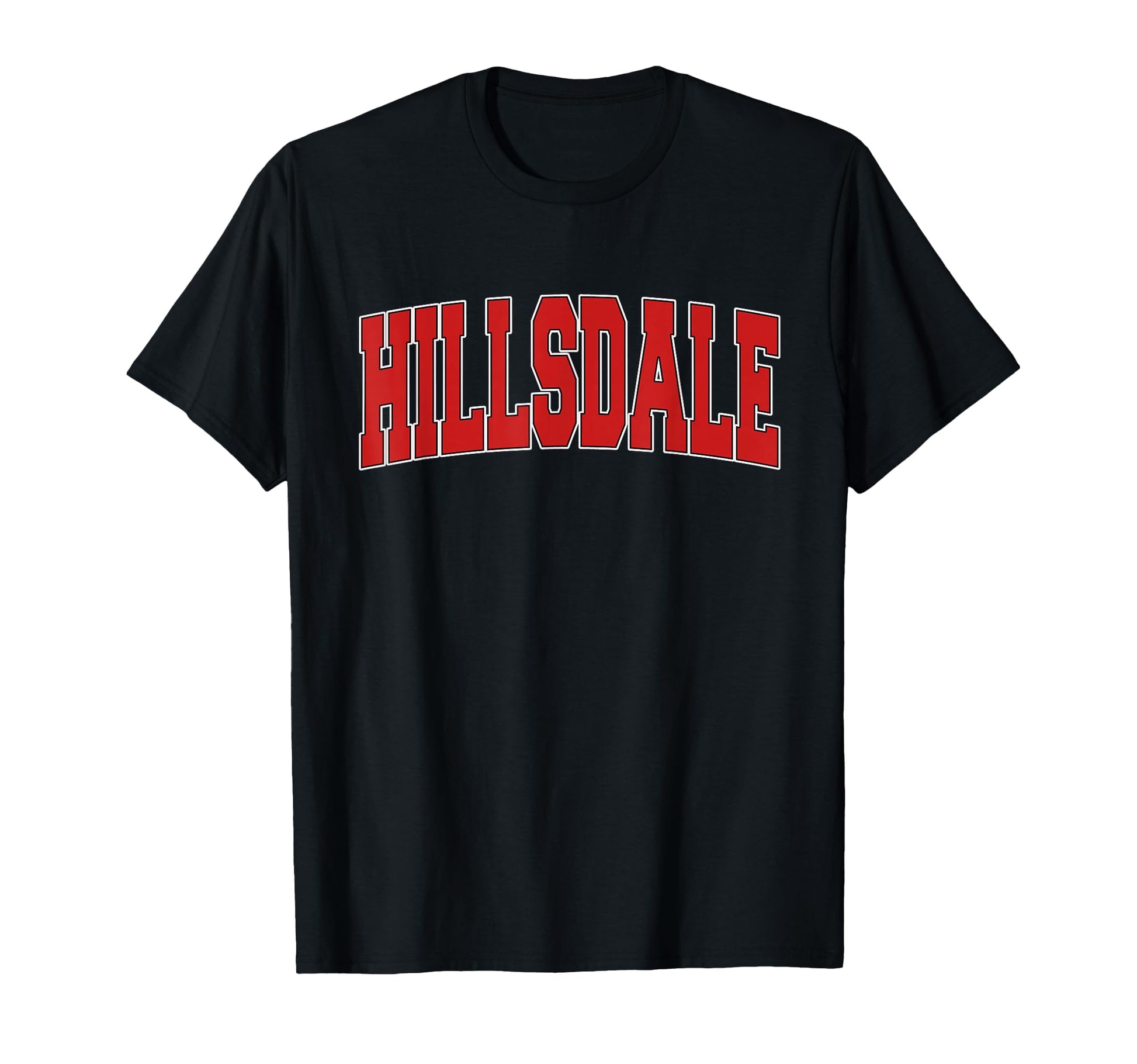 Hillsdale Mi Michigan Varsity Usa T-Shirt - Trendy Graphic for Adults - T-Shirt, Sweatshirt, Hoodie