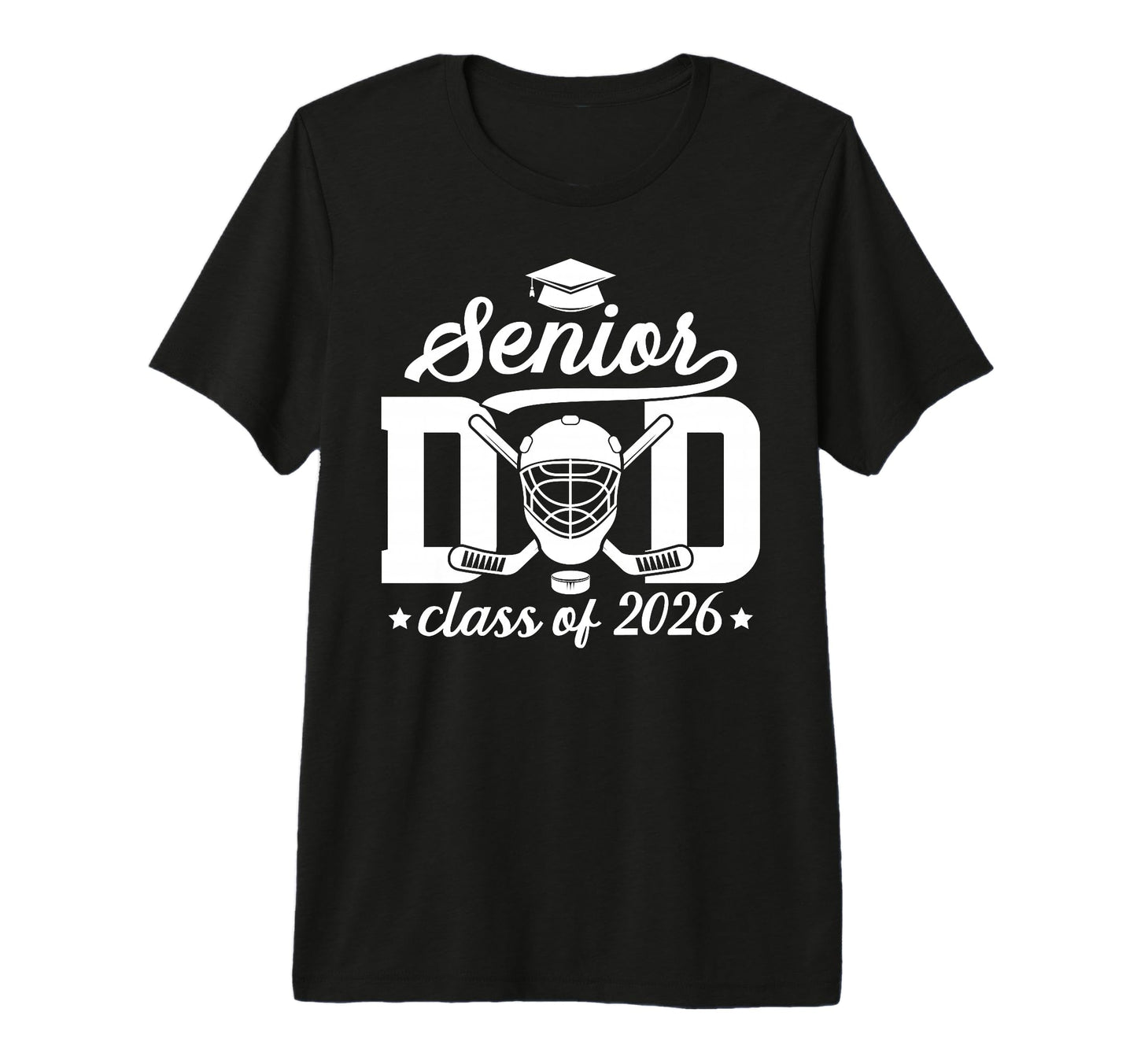 Mens Hockey Senior Dad Class 2026 Ice T-Shirt - Streetwear Style Men Women - T-Shirt, Sweatshirt, Hoodie