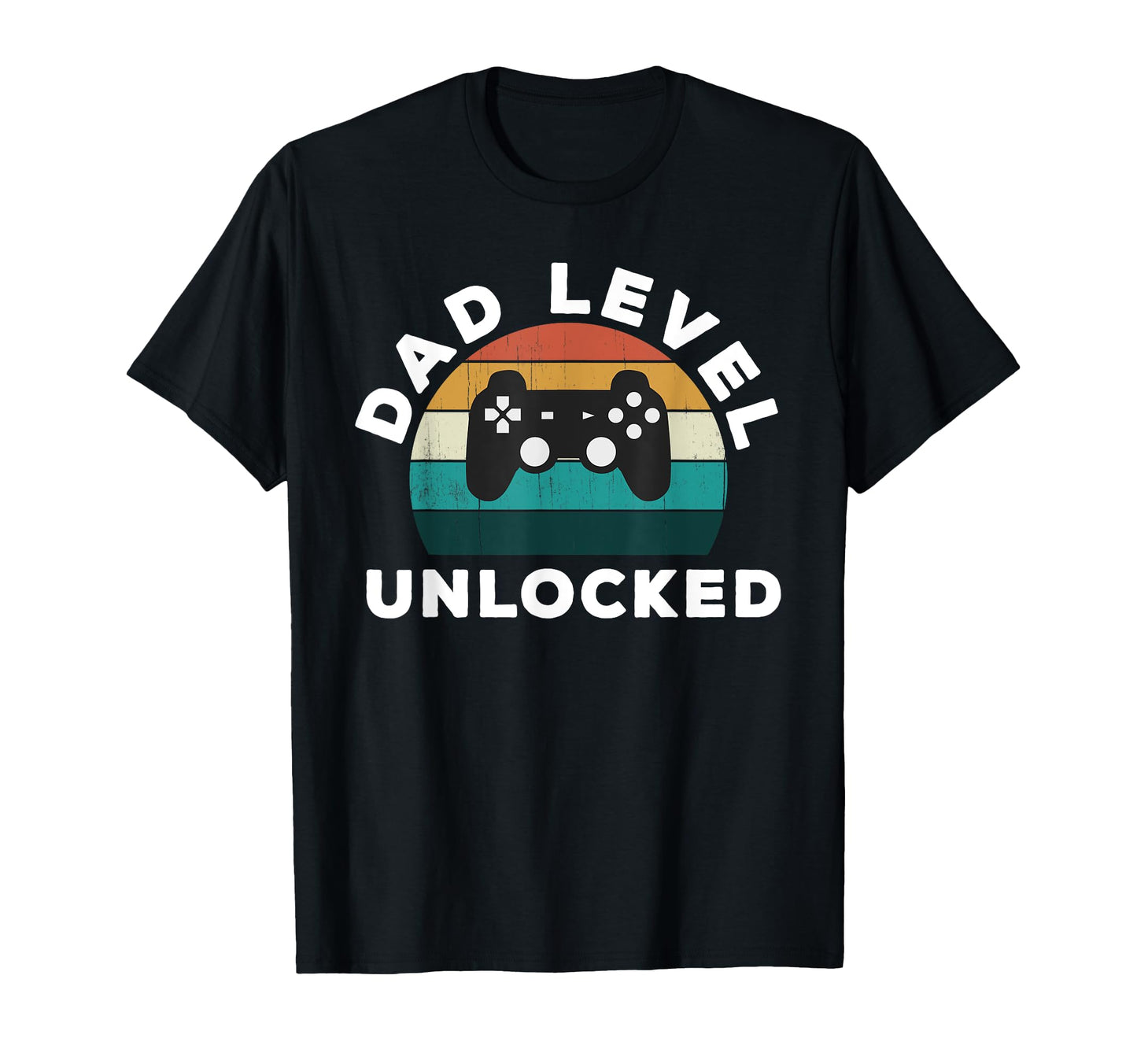 Dad Level Unlocked Game Lover Gamer New T-Shirt - Novelty Apparel Unisex - T-Shirt, Sweatshirt, Hoodie