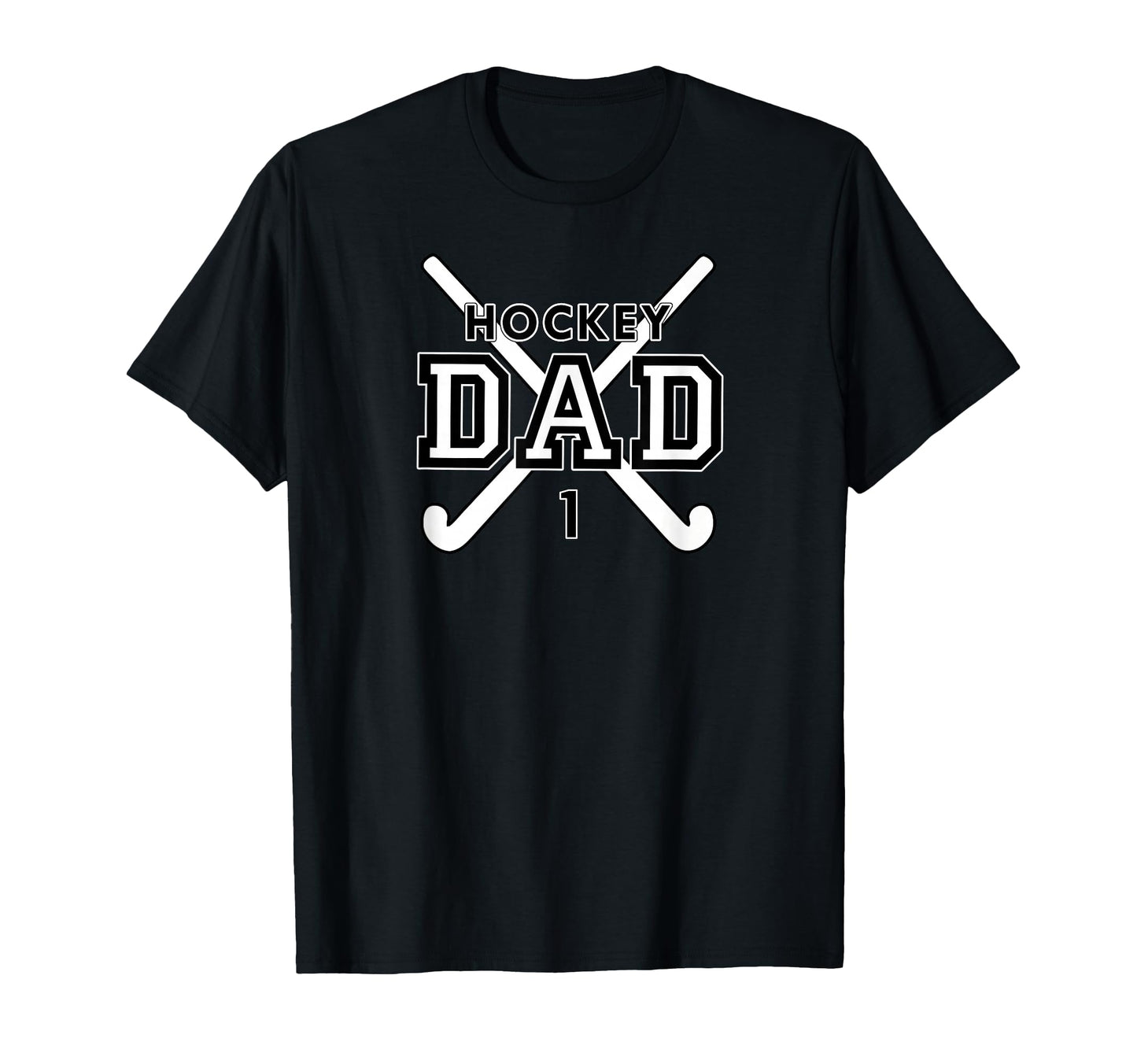 Field Hockey Dad Number 1 Favorite T-Shirt - Aesthetic Graphic for Adults - T-Shirt, Sweatshirt, Hoodie