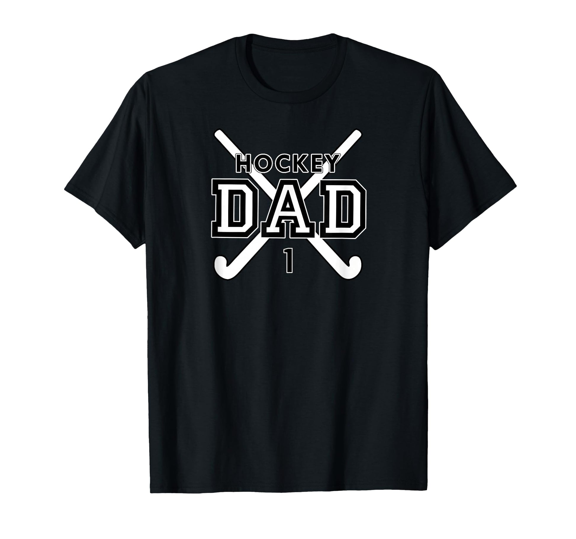 Field Hockey Dad Number 1 Favorite T-Shirt - Aesthetic Graphic for Adults - T-Shirt, Sweatshirt, Hoodie