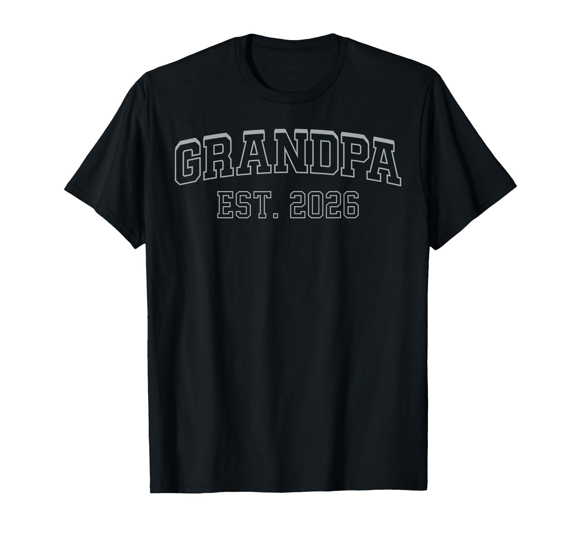 Mens Promoted To Grandpa Est 2026 T-Shirt - Custom Art Print Unisex - T-Shirt, Sweatshirt, Hoodie