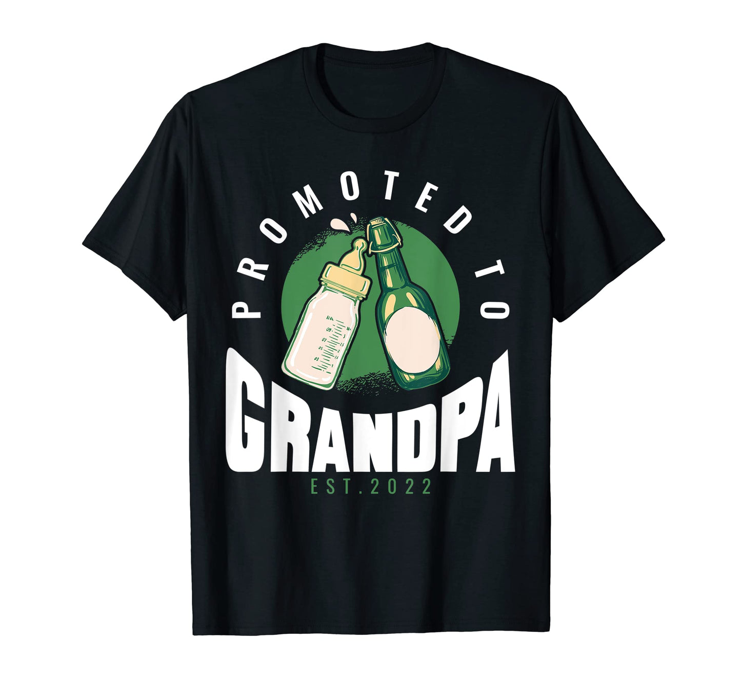 Funny Grandpa Promoted To Grandpa 2022 T-Shirt - Streetwear Style Men Women - T-Shirt, Sweatshirt, Hoodie