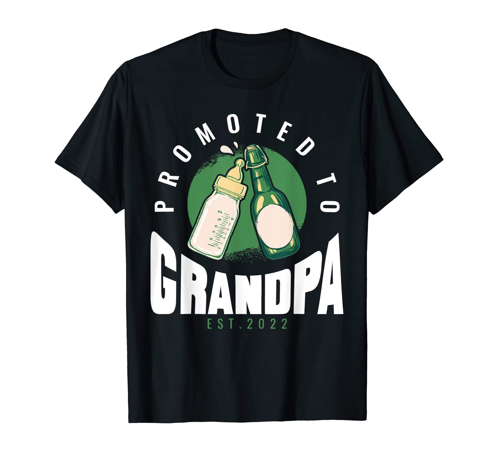 Funny Grandpa Promoted To Grandpa 2022 T-Shirt - Streetwear Style Men Women - T-Shirt, Sweatshirt, Hoodie