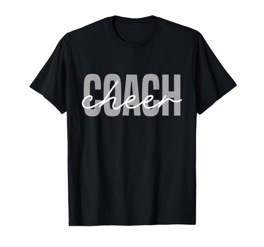 Cheer Coach Funny Cheer Coach Coaching T-Shirt - Novelty Apparel for Adults - T-Shirt, Sweatshirt, Hoodie