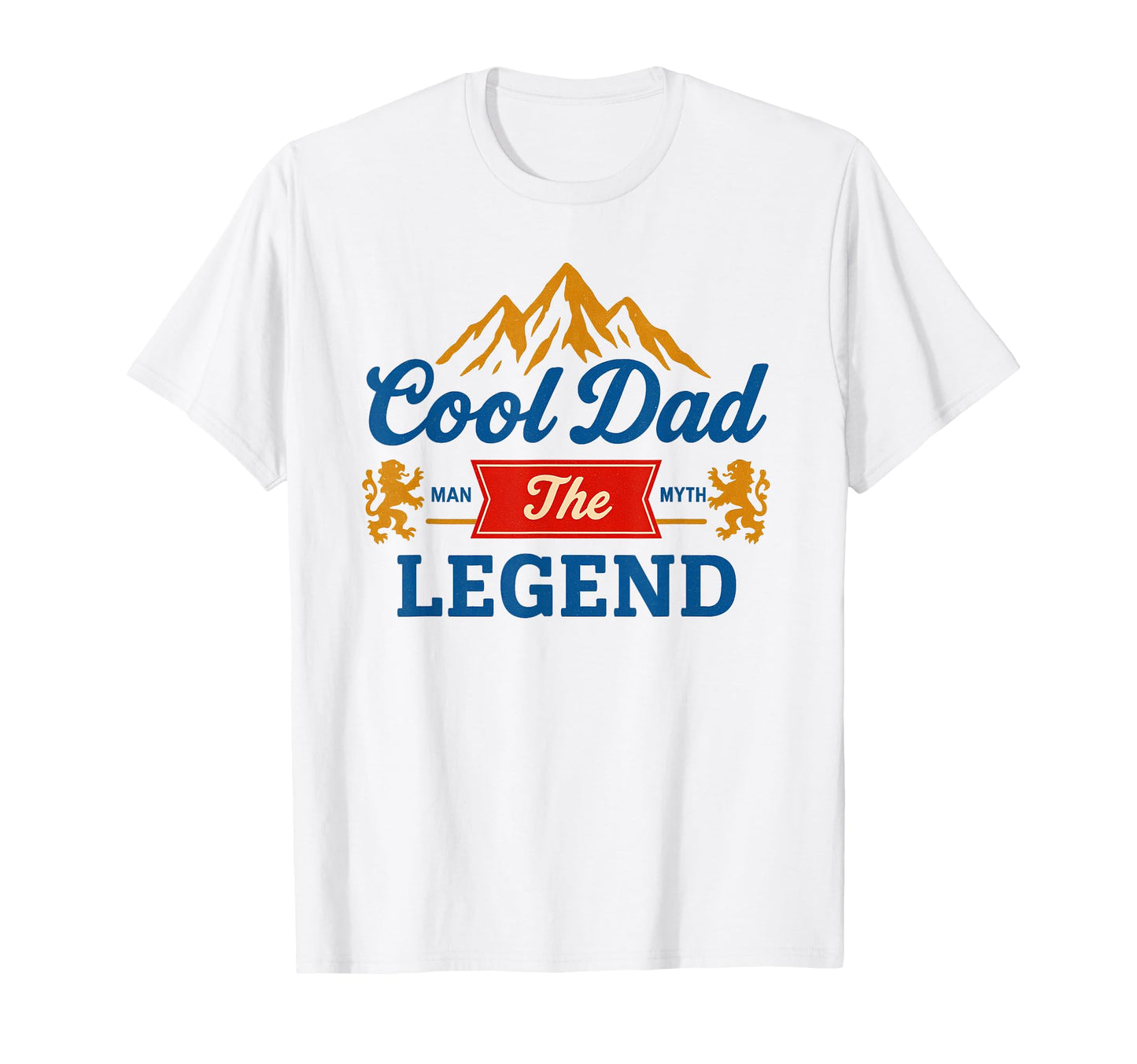 Dad Fathers Day Myth Legend Tribute T-Shirt - Trendy Graphic Men Women - T-Shirt, Sweatshirt, Hoodie