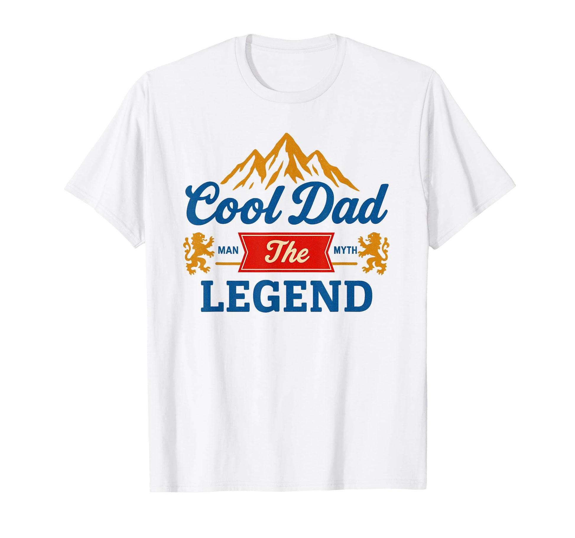 Dad Fathers Day Myth Legend Tribute T-Shirt - Trendy Graphic Men Women - T-Shirt, Sweatshirt, Hoodie