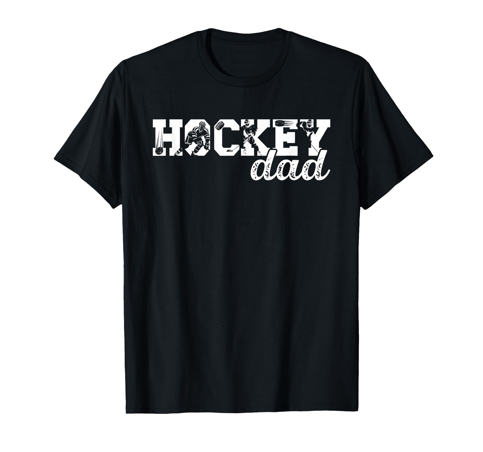 Hockey Dad Hockey Player Hockey T-Shirt - Casual Everyday Wear for Adults - T-Shirt, Sweatshirt, Hoodie