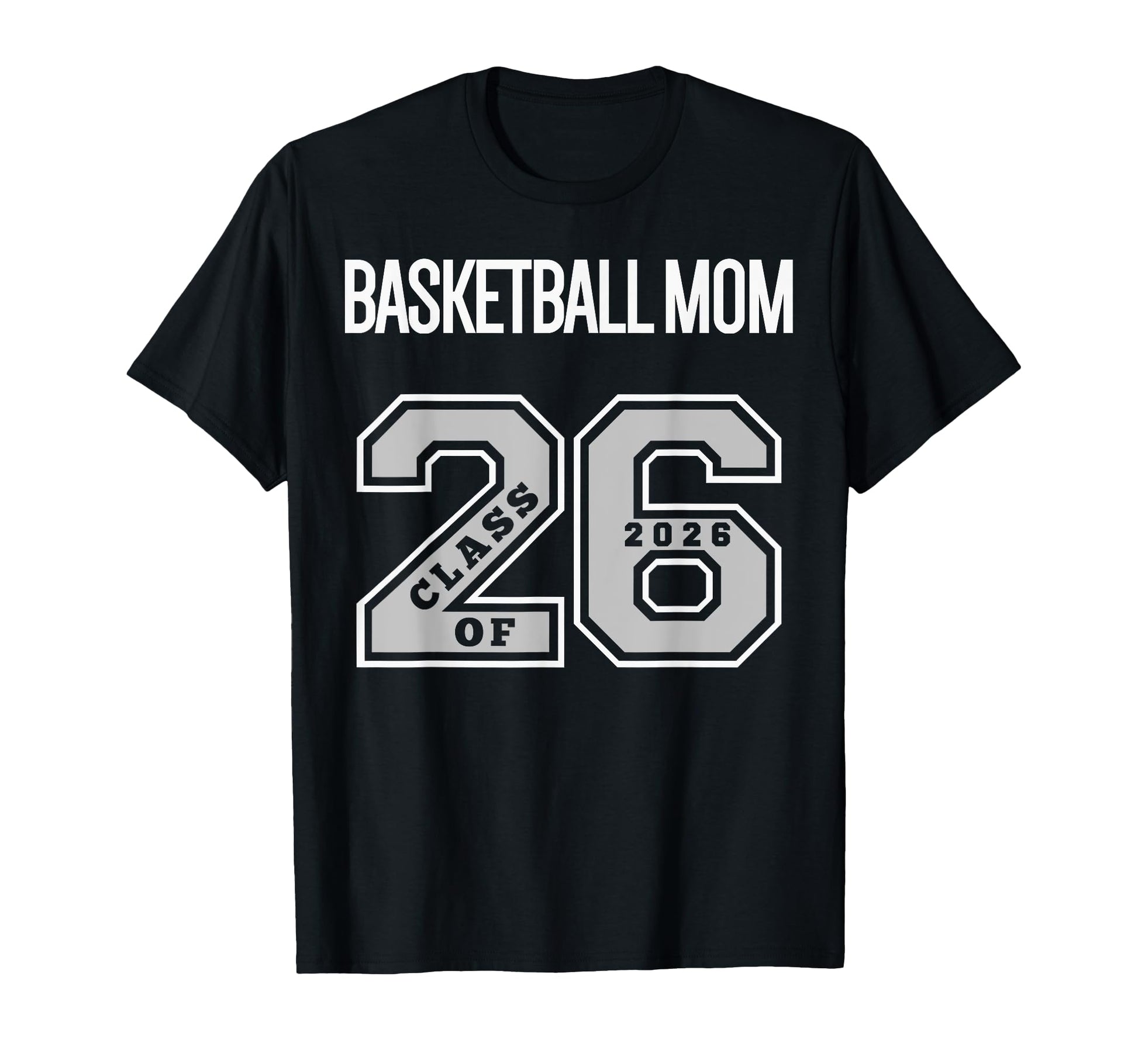 Basketball Mom Class 2026 T-Shirt - Aesthetic Graphic for Adults - T-Shirt, Sweatshirt, Hoodie