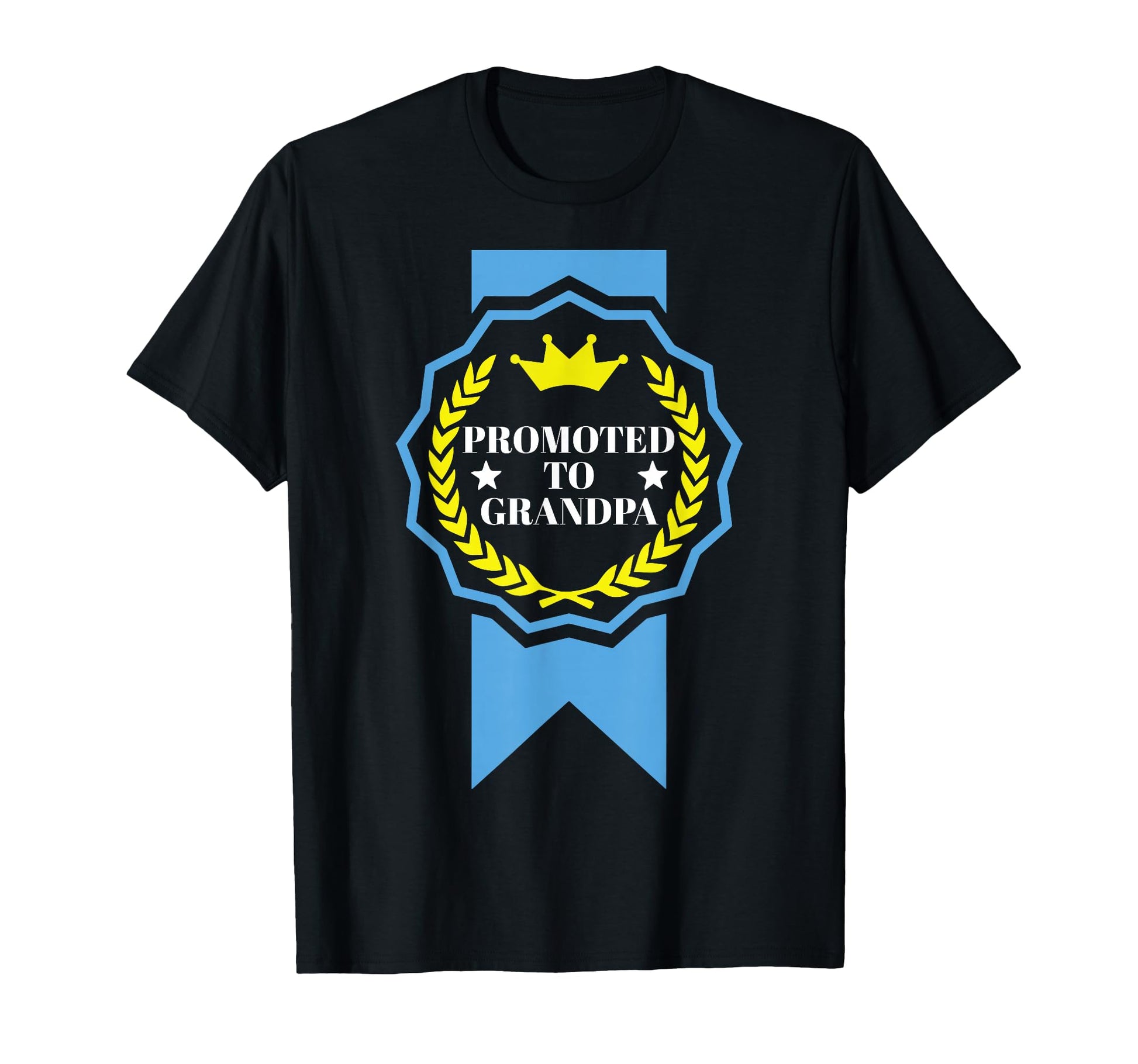 Promoted To Grandpa New Grandfather T-Shirt - Graphic Print Men Women - T-Shirt, Sweatshirt, Hoodie