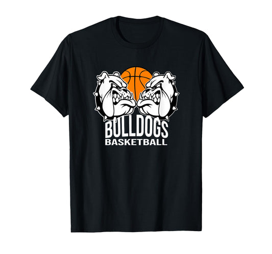 Bulldogs Basketball Basketball Mom Dad T-Shirt - Trendy Graphic Unisex - T-Shirt, Sweatshirt, Hoodie