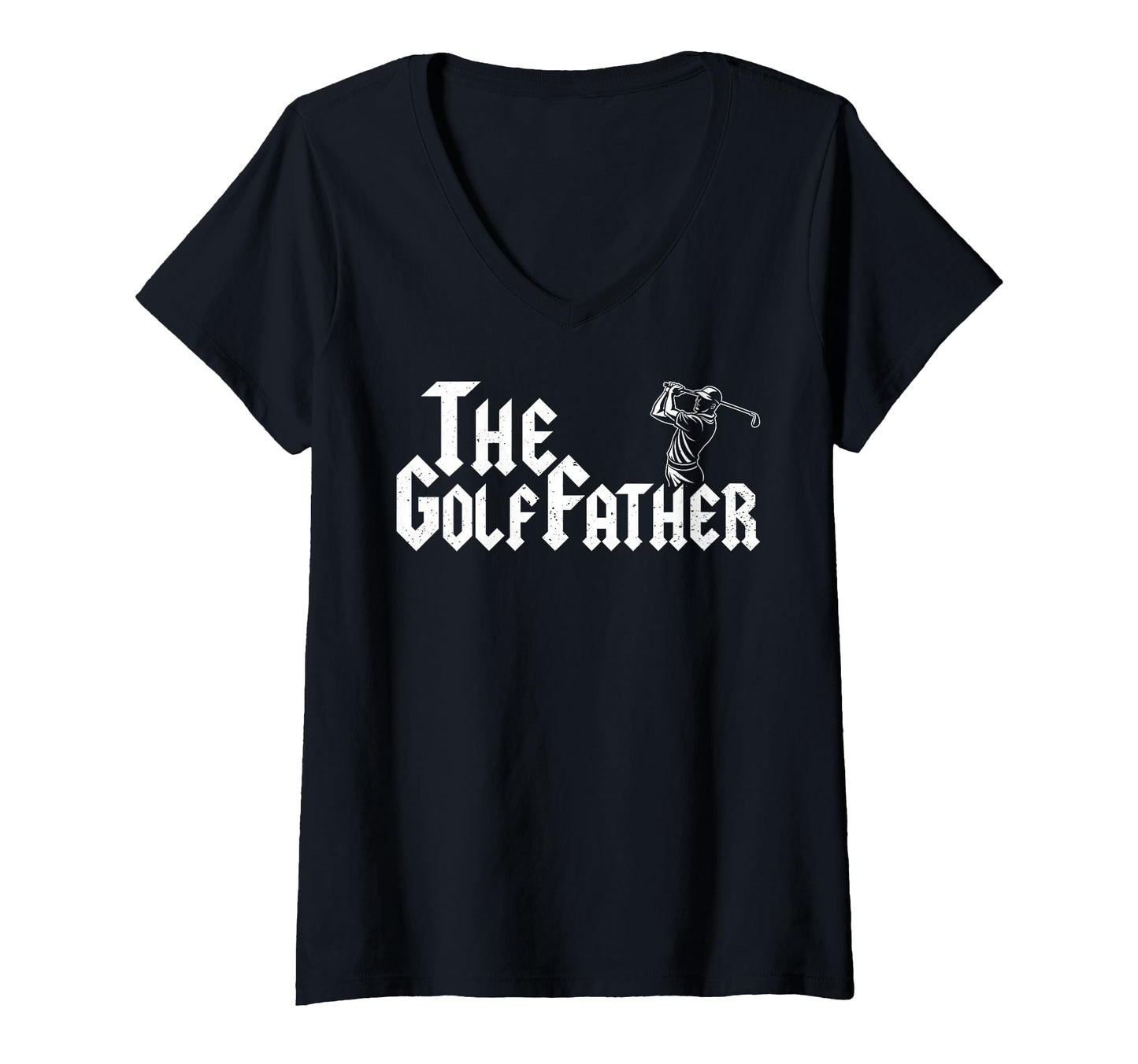 Golffather Golf Dad Golfing Gift Swing Hoodie - Novelty Apparel for Adults - T-Shirt, Sweatshirt, Hoodie