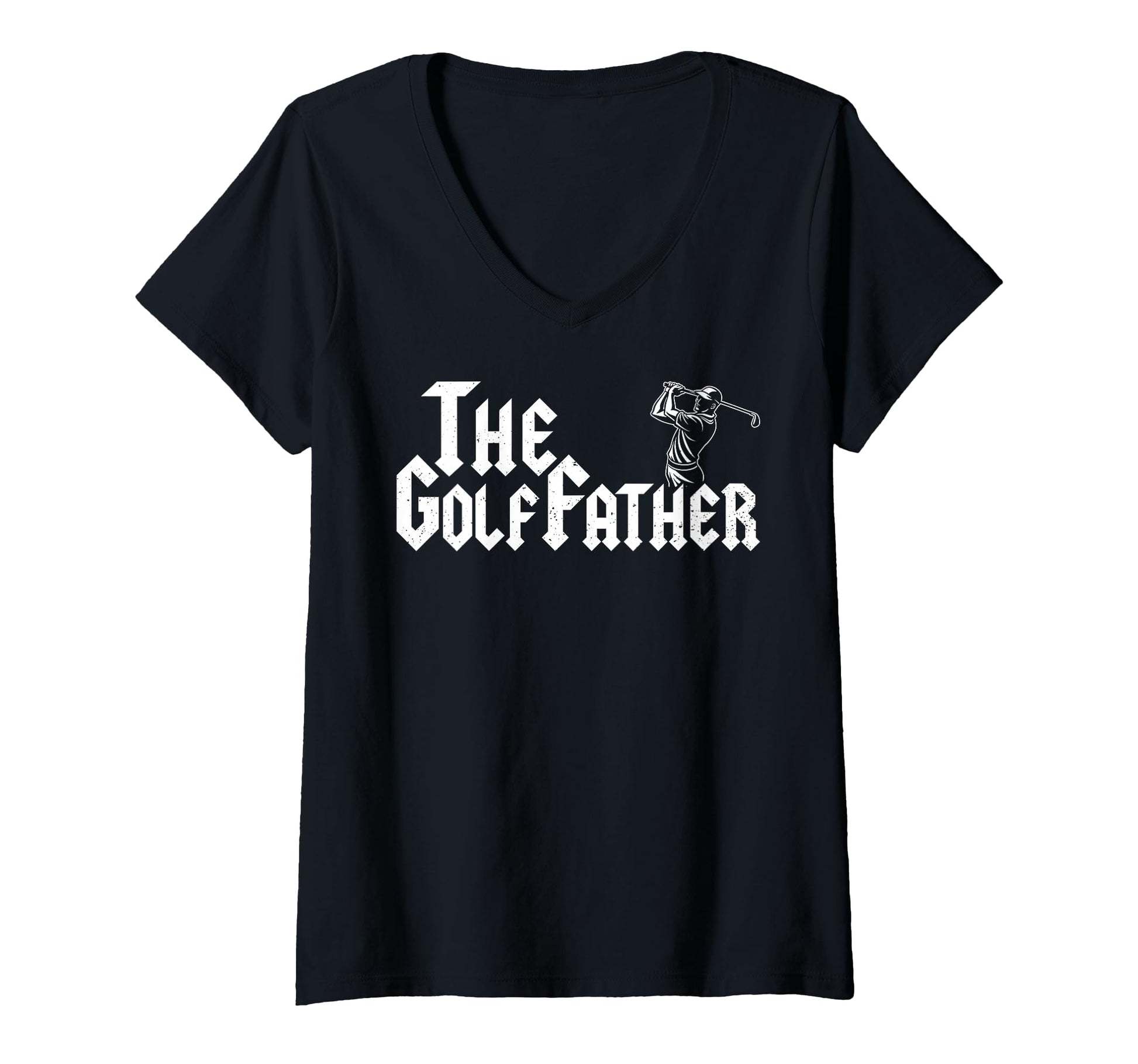 Golffather Golf Dad Golfing Gift Swing Hoodie - Novelty Apparel for Adults - T-Shirt, Sweatshirt, Hoodie