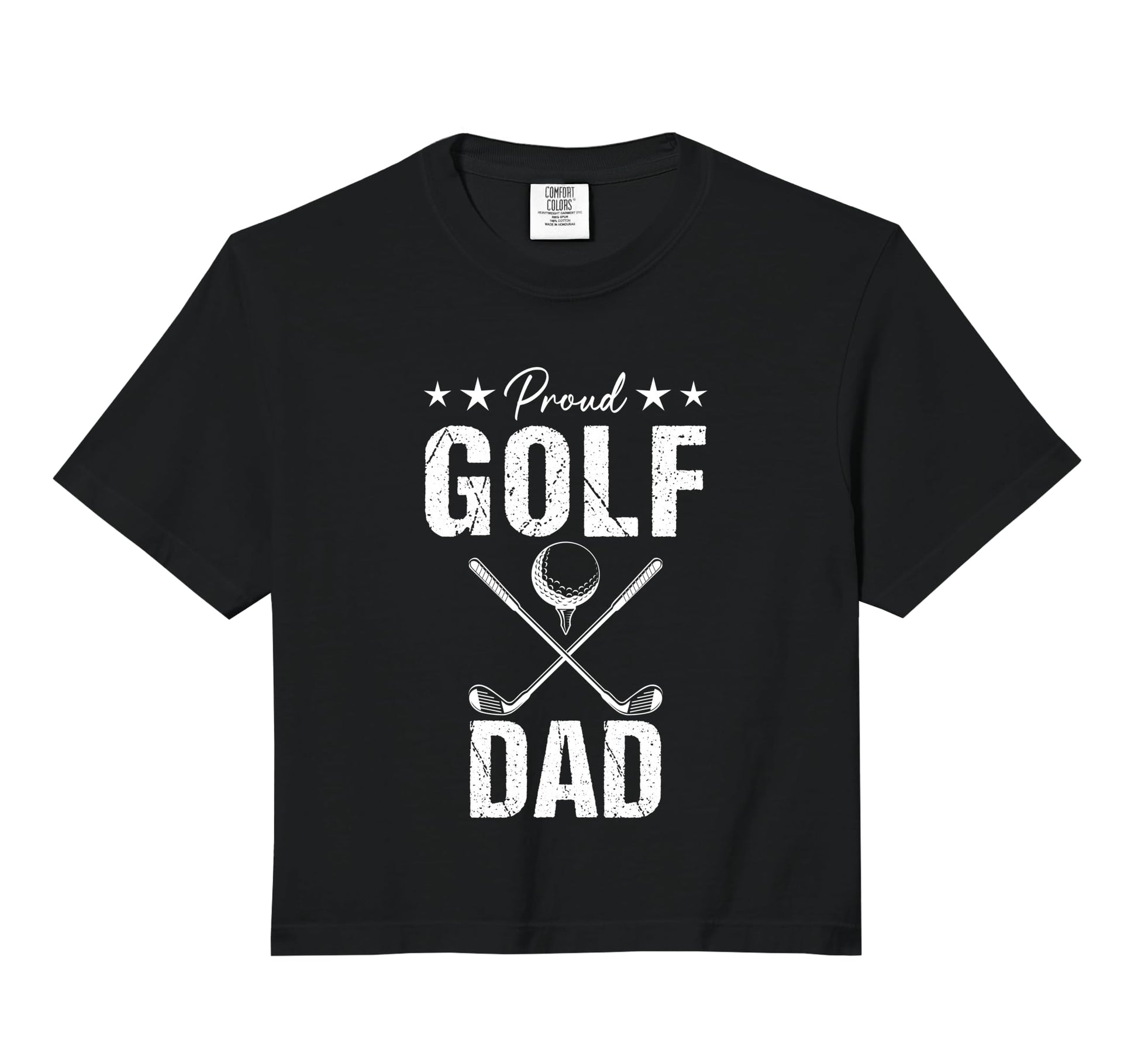 Proud Golf Dad Game Day Sports Parent T-Shirt - Novelty Apparel Men Women - T-Shirt, Sweatshirt, Hoodie