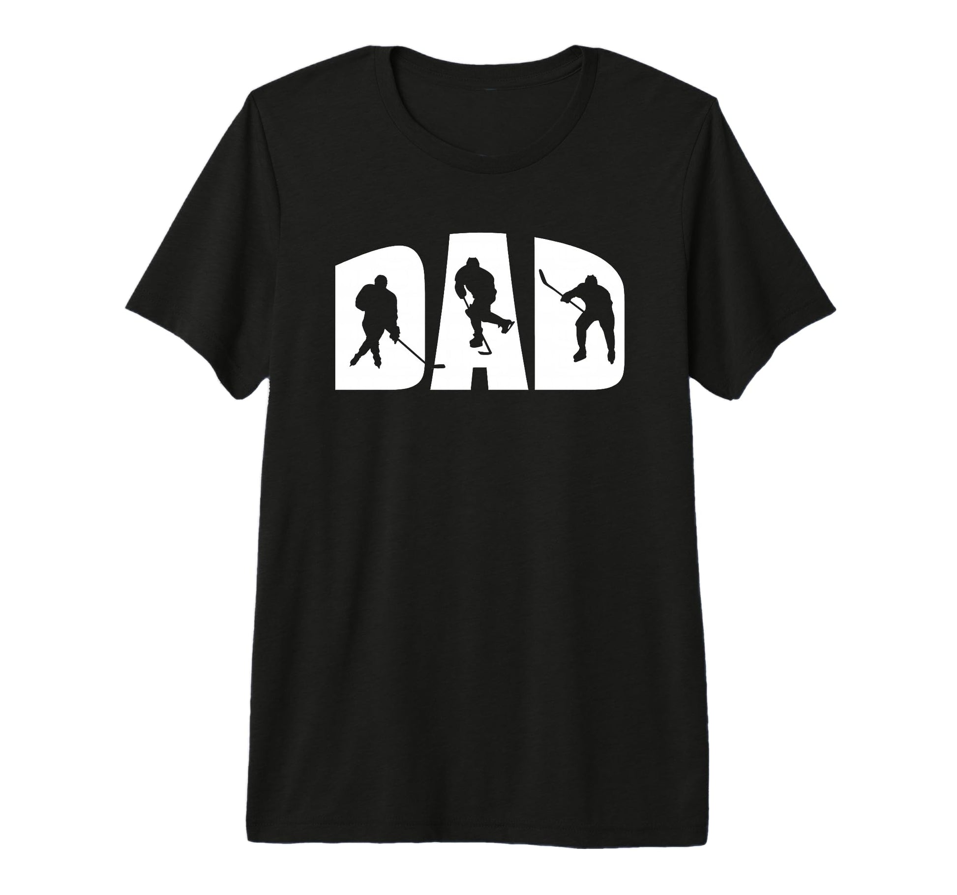 Mens Ice Hockey Dad Hockey Player T-Shirt - Graphic Print for Adults - T-Shirt, Sweatshirt, Hoodie