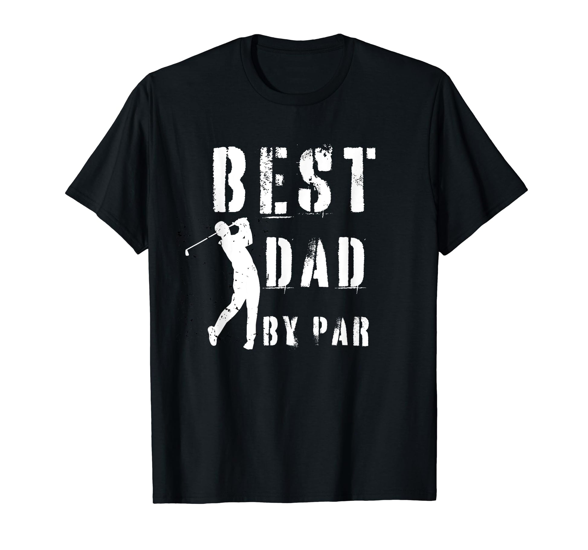 Mens Best Dad Par Fathers Day Golf T-Shirt - Minimalist Print for Adults - T-Shirt, Sweatshirt, Hoodie