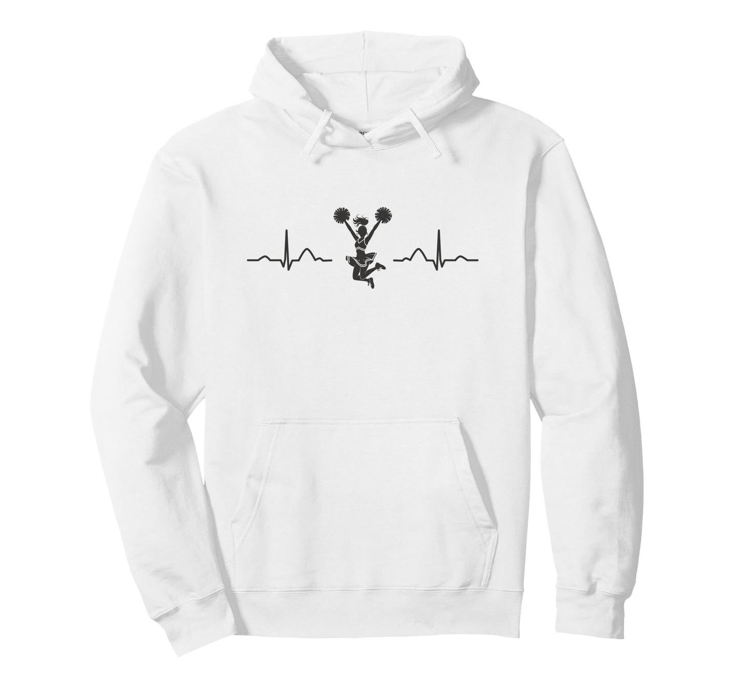 Cheerleader Cheer Mom Love Hoodie - Aesthetic Graphic Men Women - T-Shirt, Sweatshirt, Hoodie