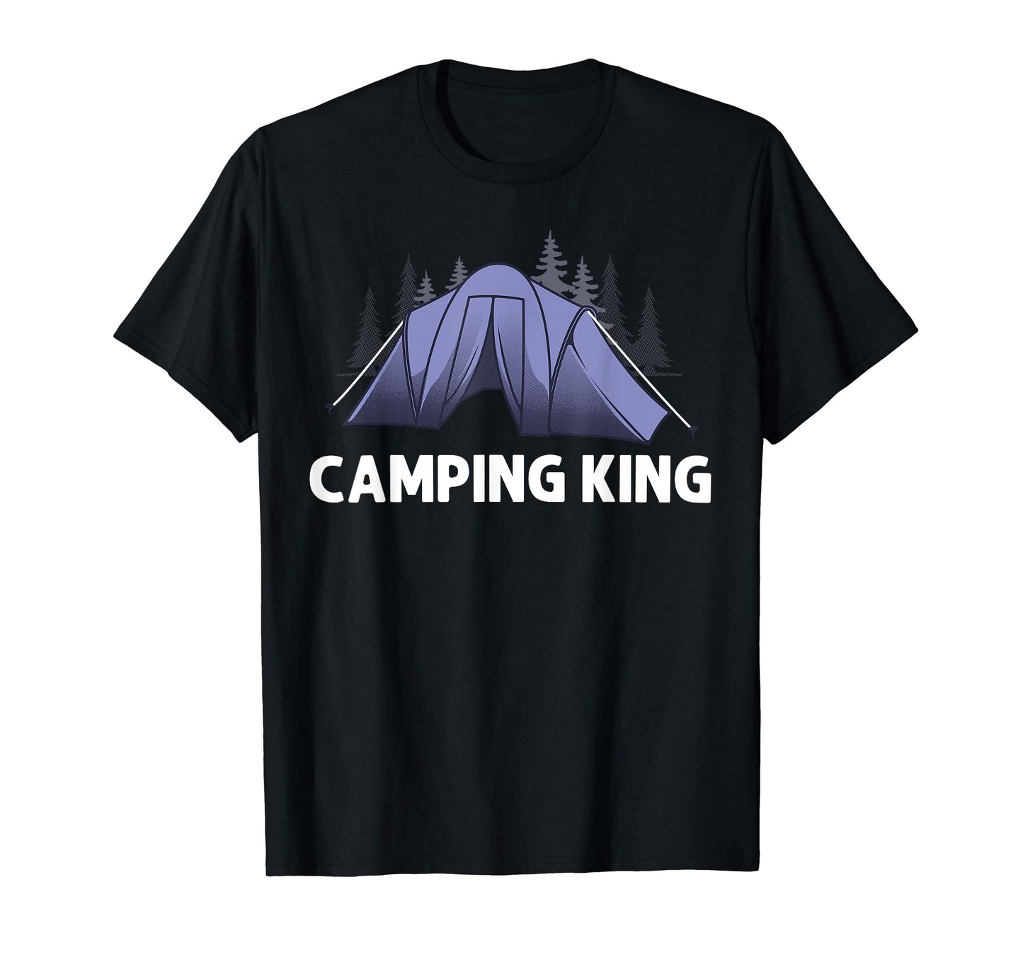 Camping Dad Camper Rv Tent Hiking T-Shirt - Custom Art Print Unisex - T-Shirt, Sweatshirt, Hoodie