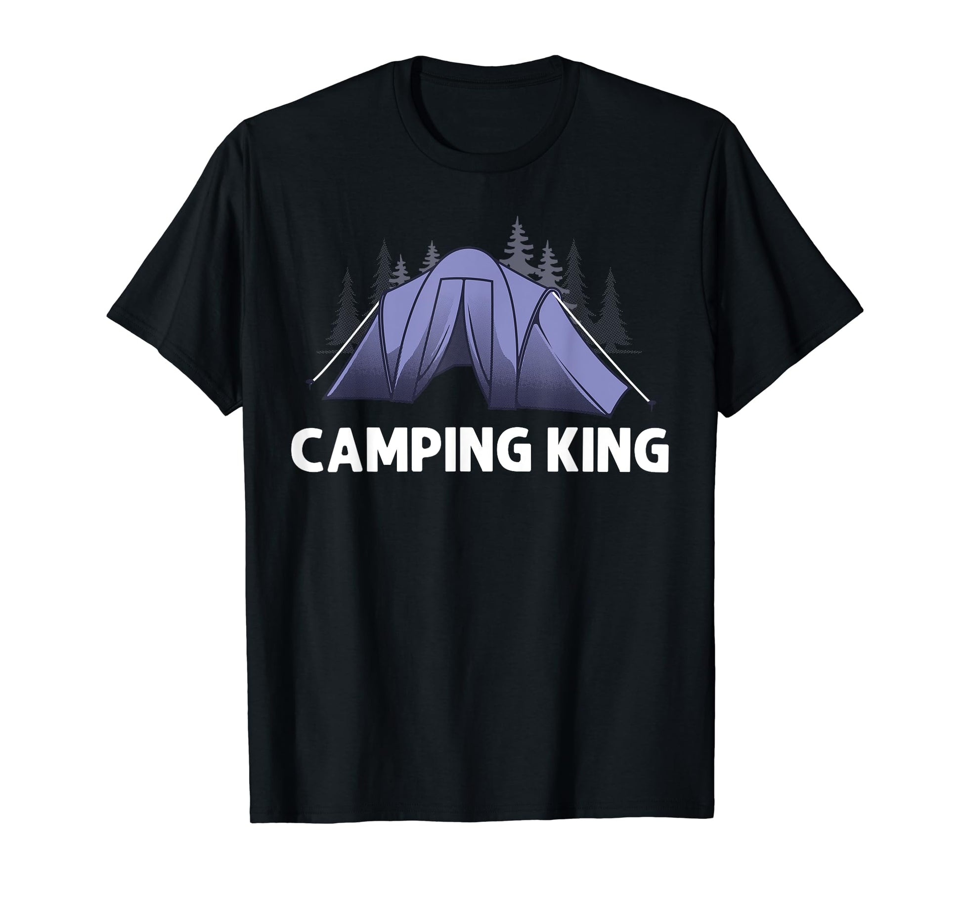 Camping Dad Camper Rv Tent Hiking T-Shirt - Custom Art Print Unisex - T-Shirt, Sweatshirt, Hoodie