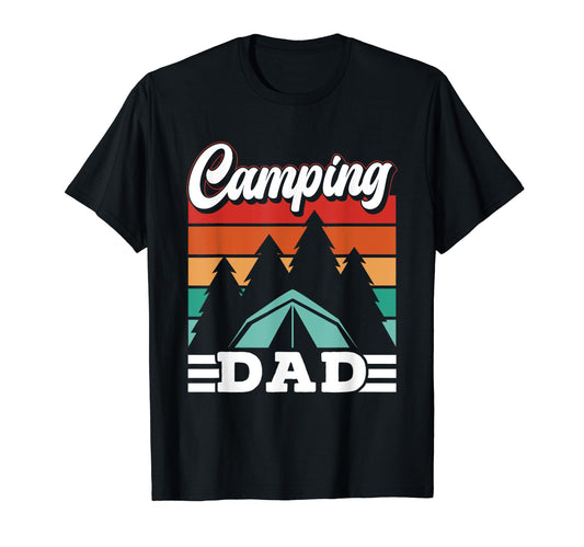 Camping Dad Camper Lover Campsite T-Shirt - Novelty Apparel for Adults - T-Shirt, Sweatshirt, Hoodie