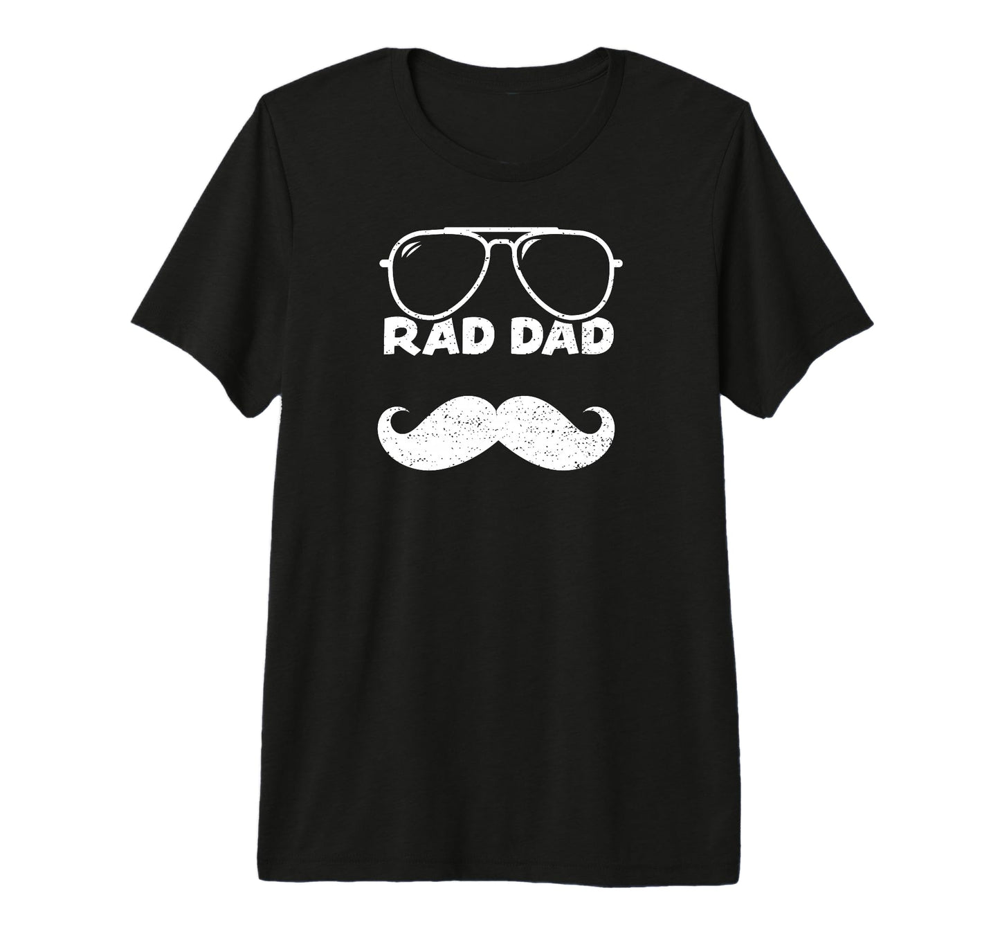 Fathers Rad Dad Fathers Day Sayings Tri T-Shirt - Aesthetic Graphic Unisex - T-Shirt, Sweatshirt, Hoodie