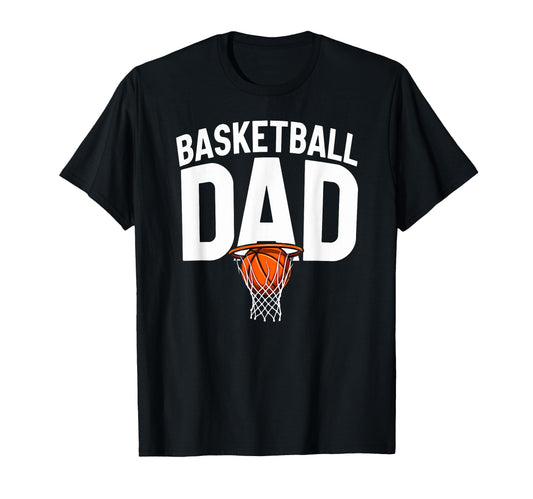 Birthday Basketball Dad T-Shirt - Casual Everyday Wear Men Women - T-Shirt, Sweatshirt, Hoodie