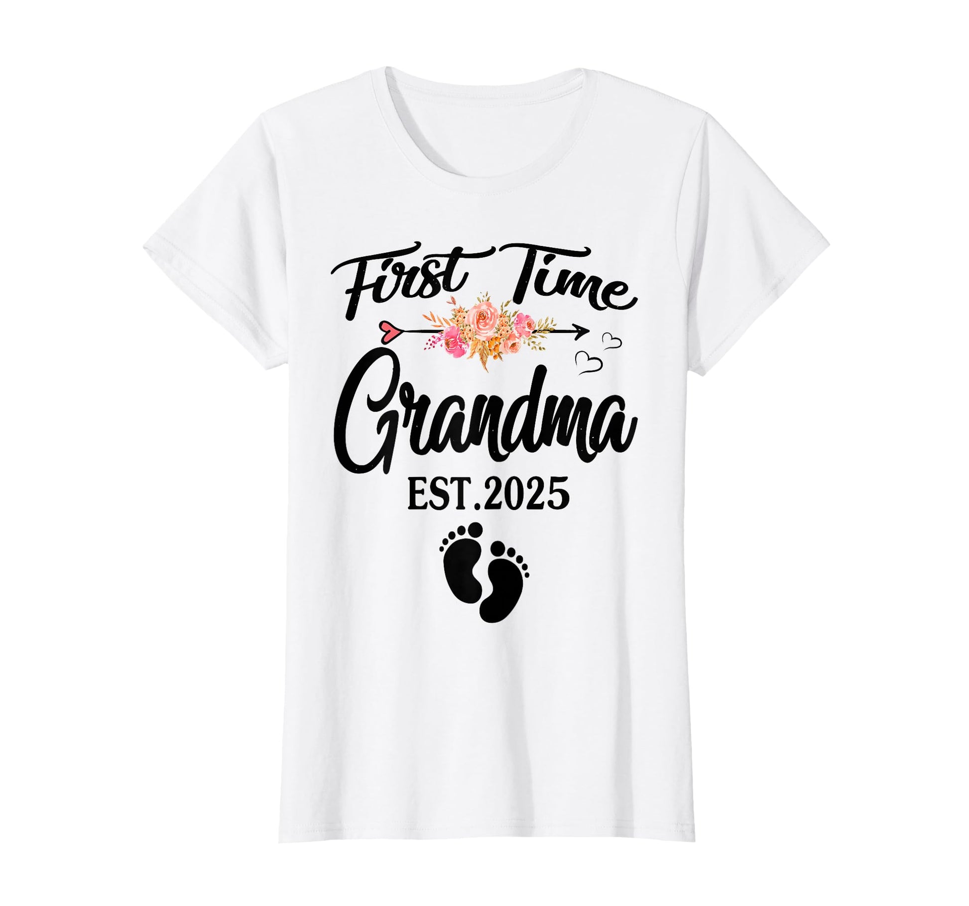First Time Grandma 2025 Mothers Day T-Shirt - Trendy Graphic Men Women - T-Shirt, Sweatshirt, Hoodie