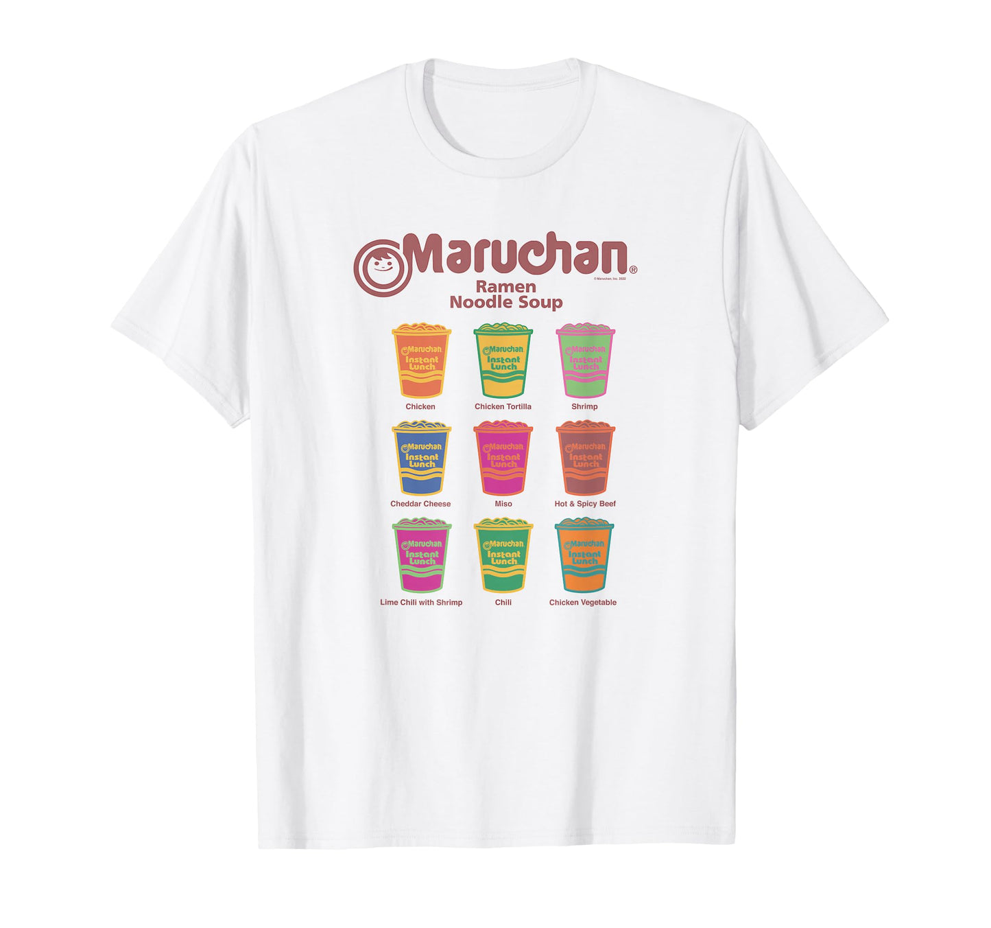 Maruchan Instant Lunch Noodle Cup T-Shirt - Custom Art Print Unisex - T-Shirt, Sweatshirt, Hoodie