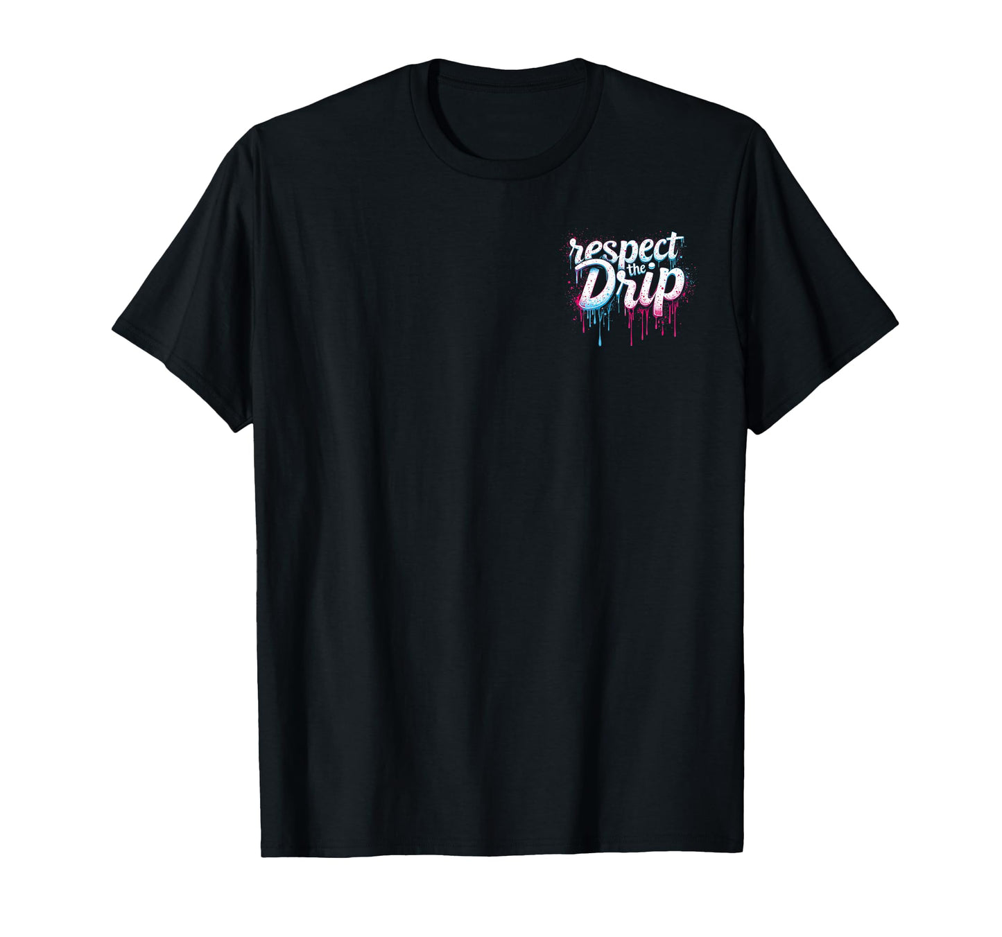 Baseball Drip Ice Cream Respect Drip T-Shirt - Custom Art Print Unisex - T-Shirt, Sweatshirt, Hoodie