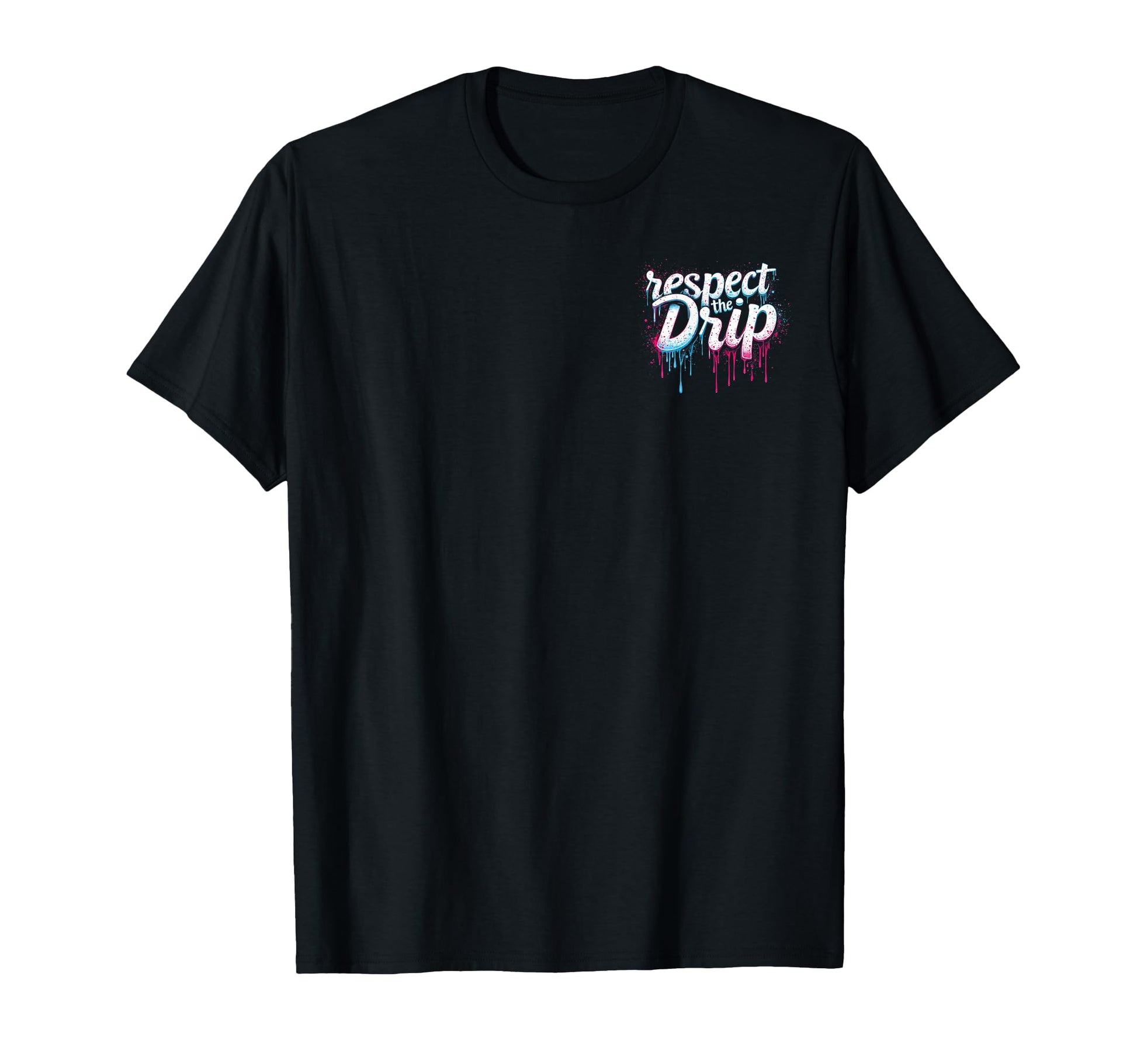 Baseball Drip Ice Cream Respect Drip T-Shirt - Custom Art Print Unisex - T-Shirt, Sweatshirt, Hoodie