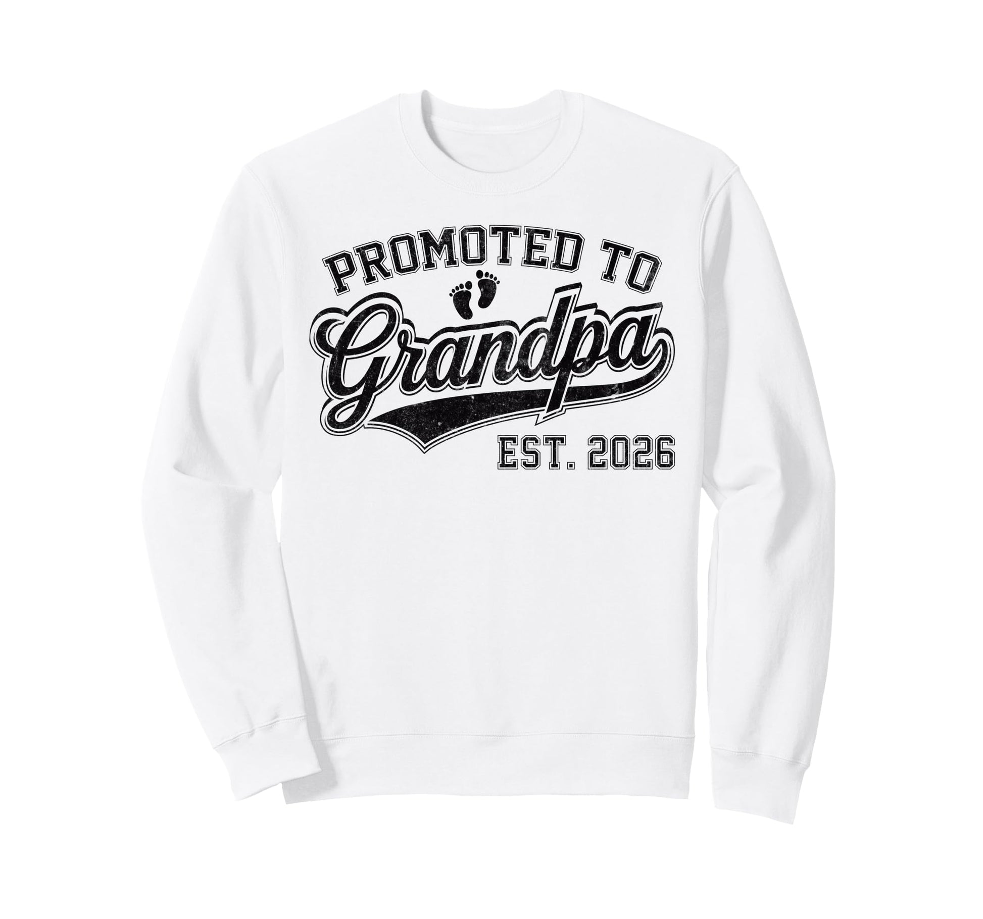 Promoted To Grandpa Est 2026 Soon To Sweatshirt - Minimalist Print Unisex - T-Shirt, Sweatshirt, Hoodie
