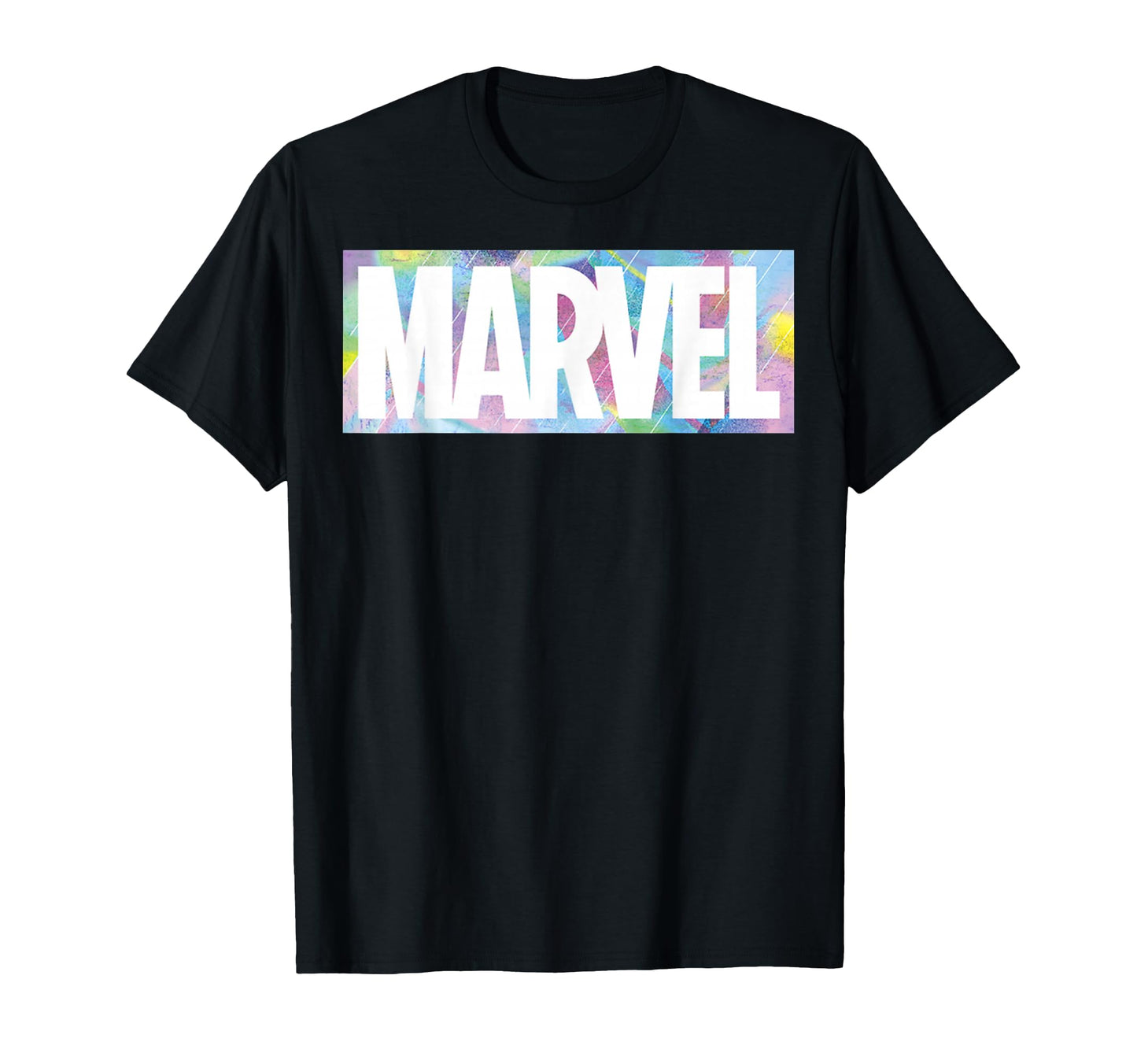 Marvel Iridescent Pop Logo T-Shirt - Fun Novelty Design Unisex - T-Shirt, Sweatshirt, Hoodie