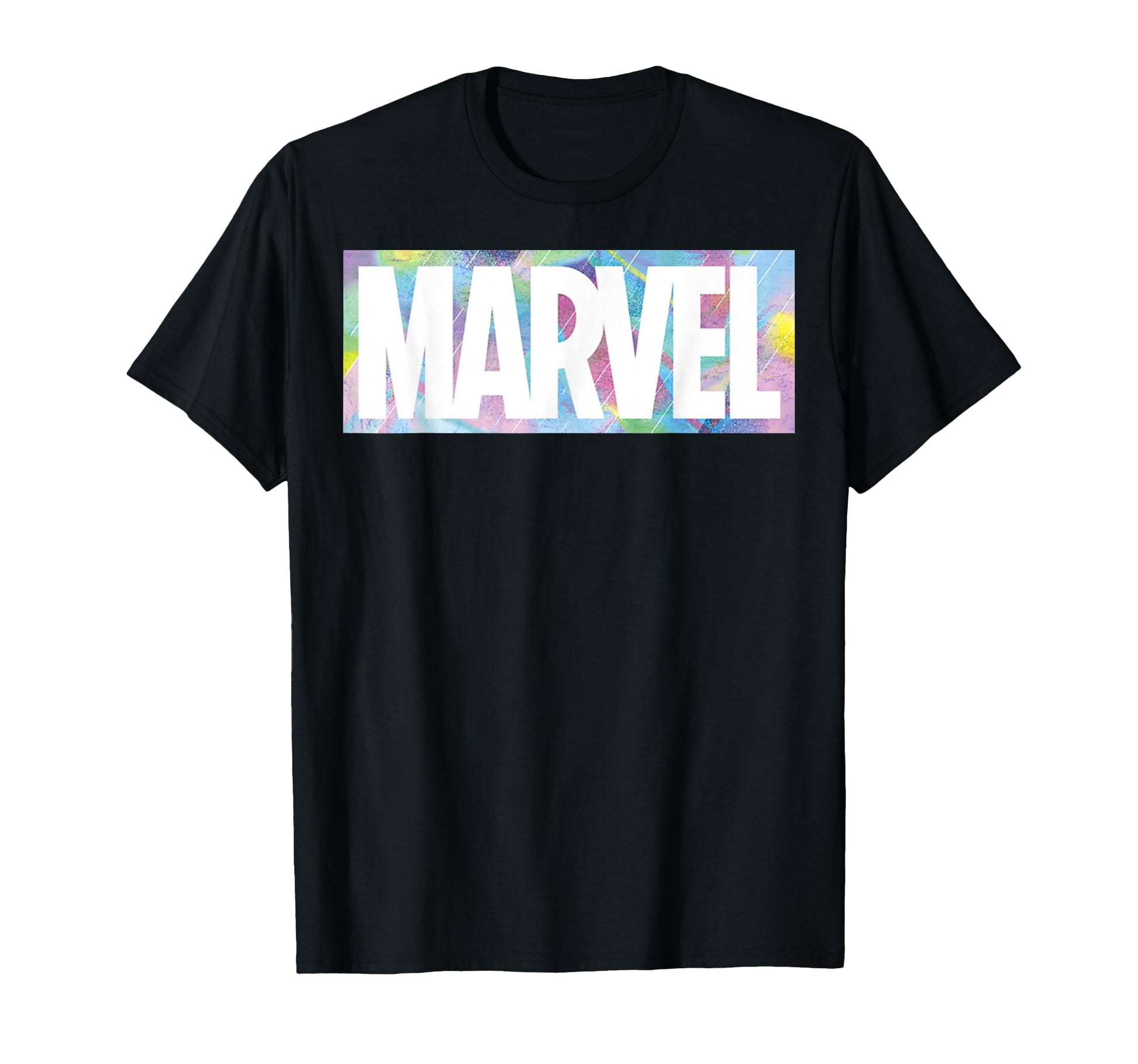 Marvel Iridescent Pop Logo T-Shirt - Fun Novelty Design Unisex - T-Shirt, Sweatshirt, Hoodie