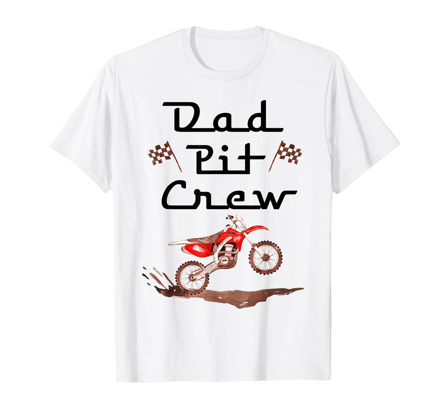 Dirt Bike Birthday Party Racing T-Shirt - Fun Novelty Design for Adults - T-Shirt, Sweatshirt, Hoodie